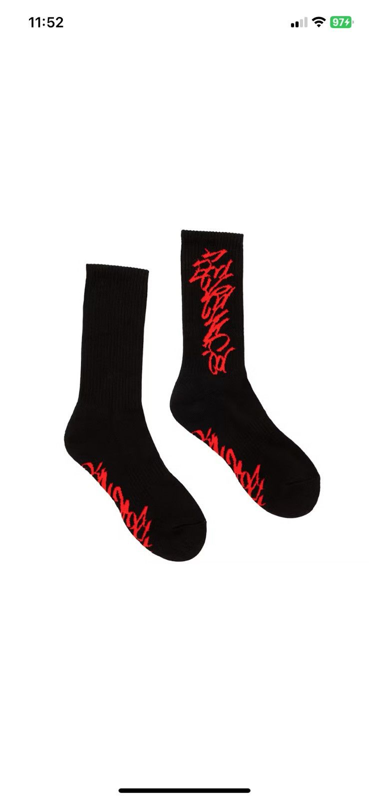 Revenge Revenge Graffiti Socks Size ONE SIZE - 1 Thumbnail