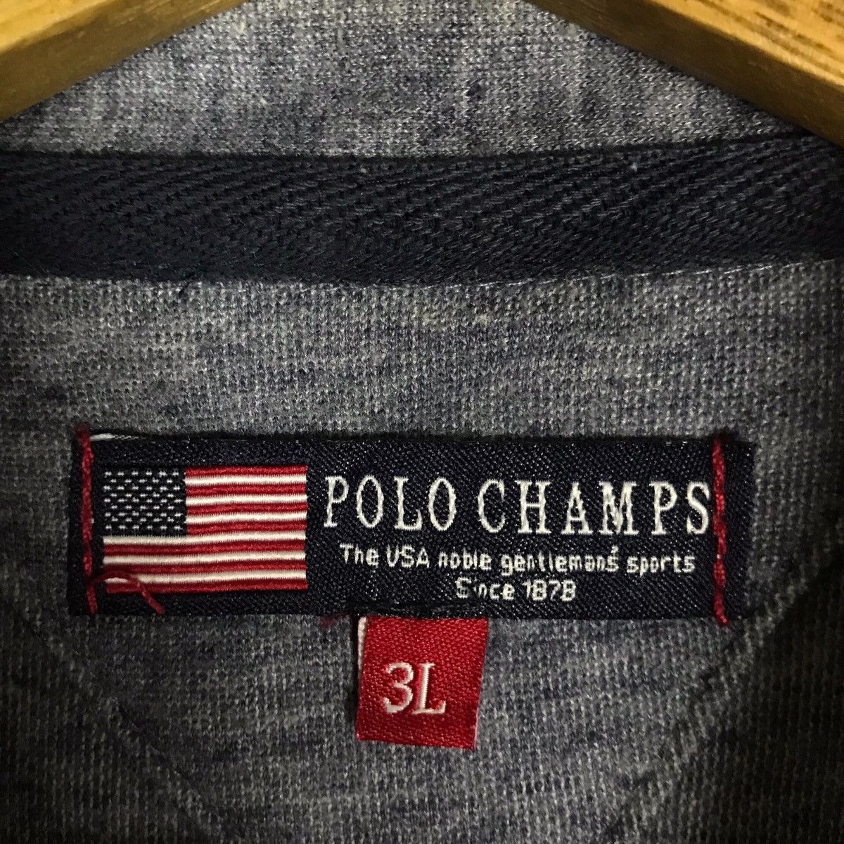 Vintage Vintage Polo Champs Quarter Zip Pullover Jumper Sweatshirt Size US XXL / EU 58 / 5 - 5 Thumbnail