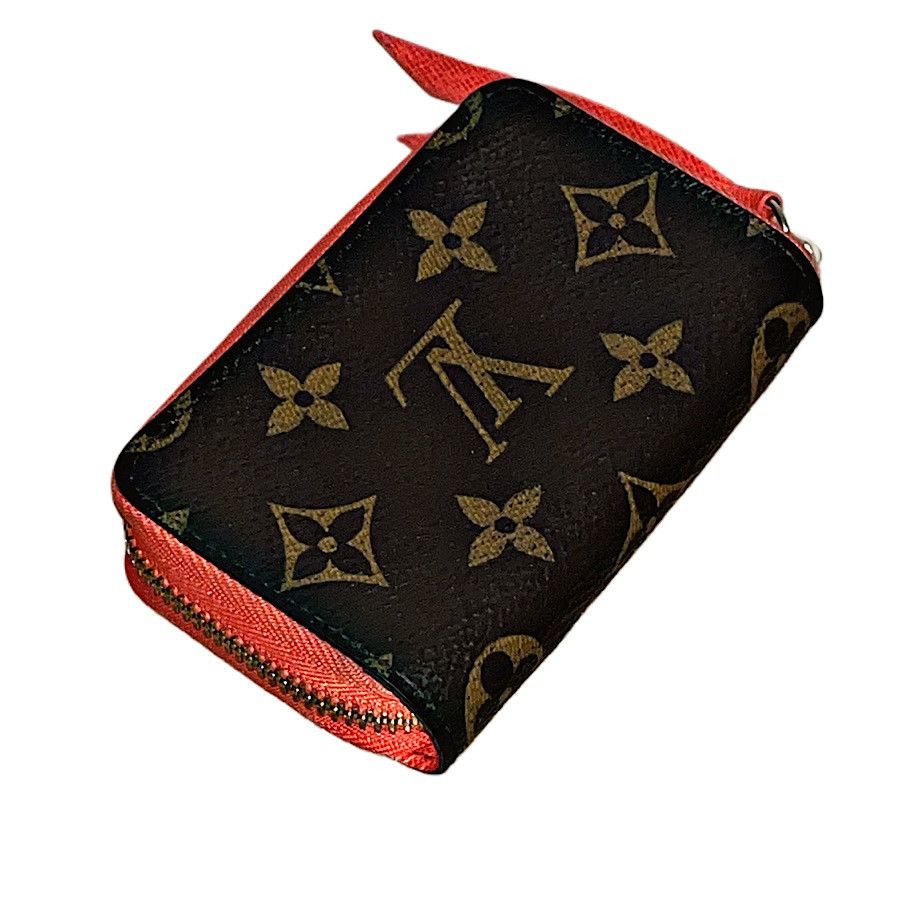 Louis Vuitton Authentic Louis Vuitton Monogram Poppy Multicartes Wallet Size ONE SIZE - 4 Thumbnail