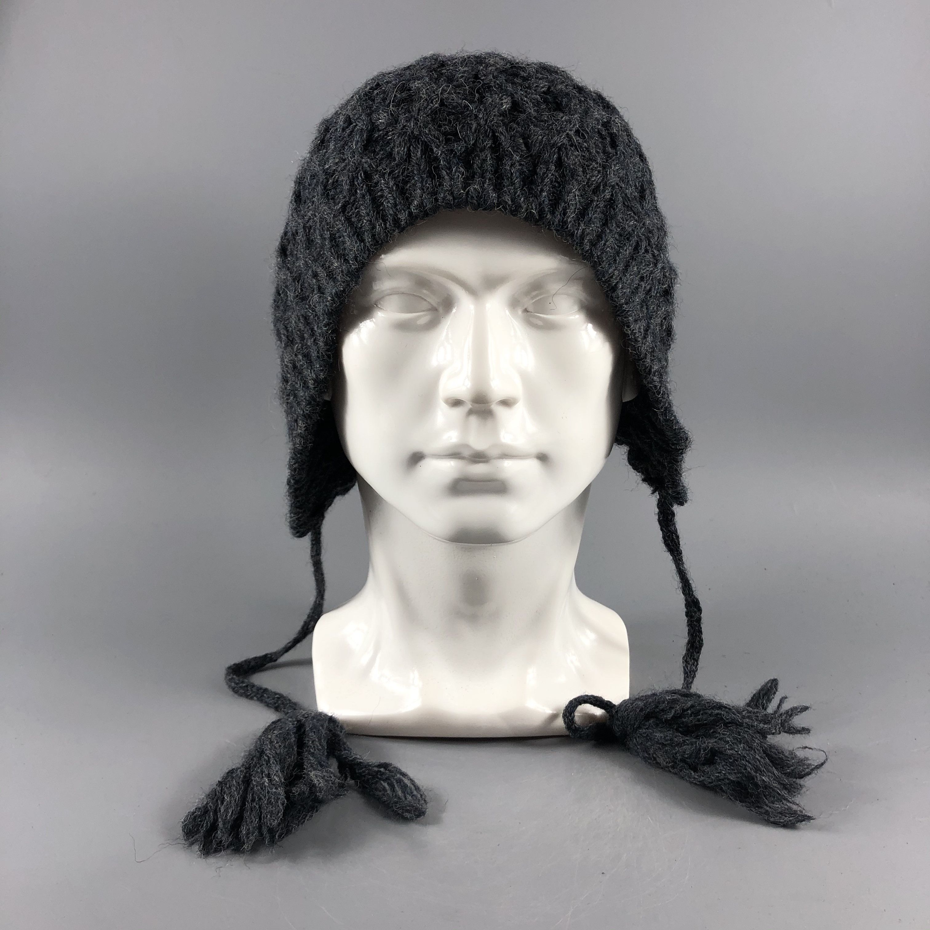 Vintage Womens Unknown Knit Beanie Snow Hat Snow Cap -D324 Size ONE SIZE - 8 Thumbnail