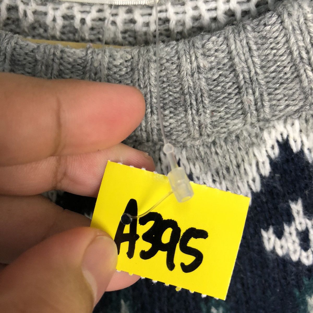 GU GU Dark Blue navajo Knitwear #A395 Size M / US 6-8 / IT 42-44 - 11 Thumbnail