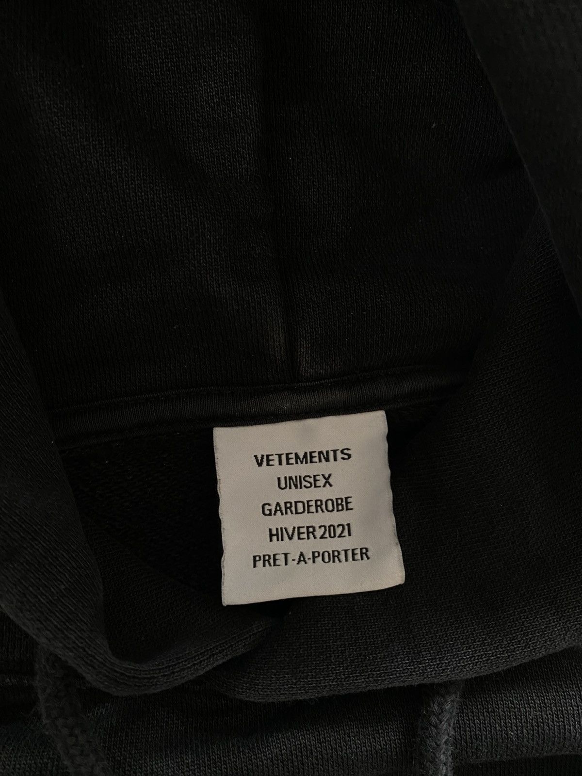 Vetements Vetements Rhinestones Logo Dense Hoodie Size US L / EU 52-54 / 3 - 5 Thumbnail