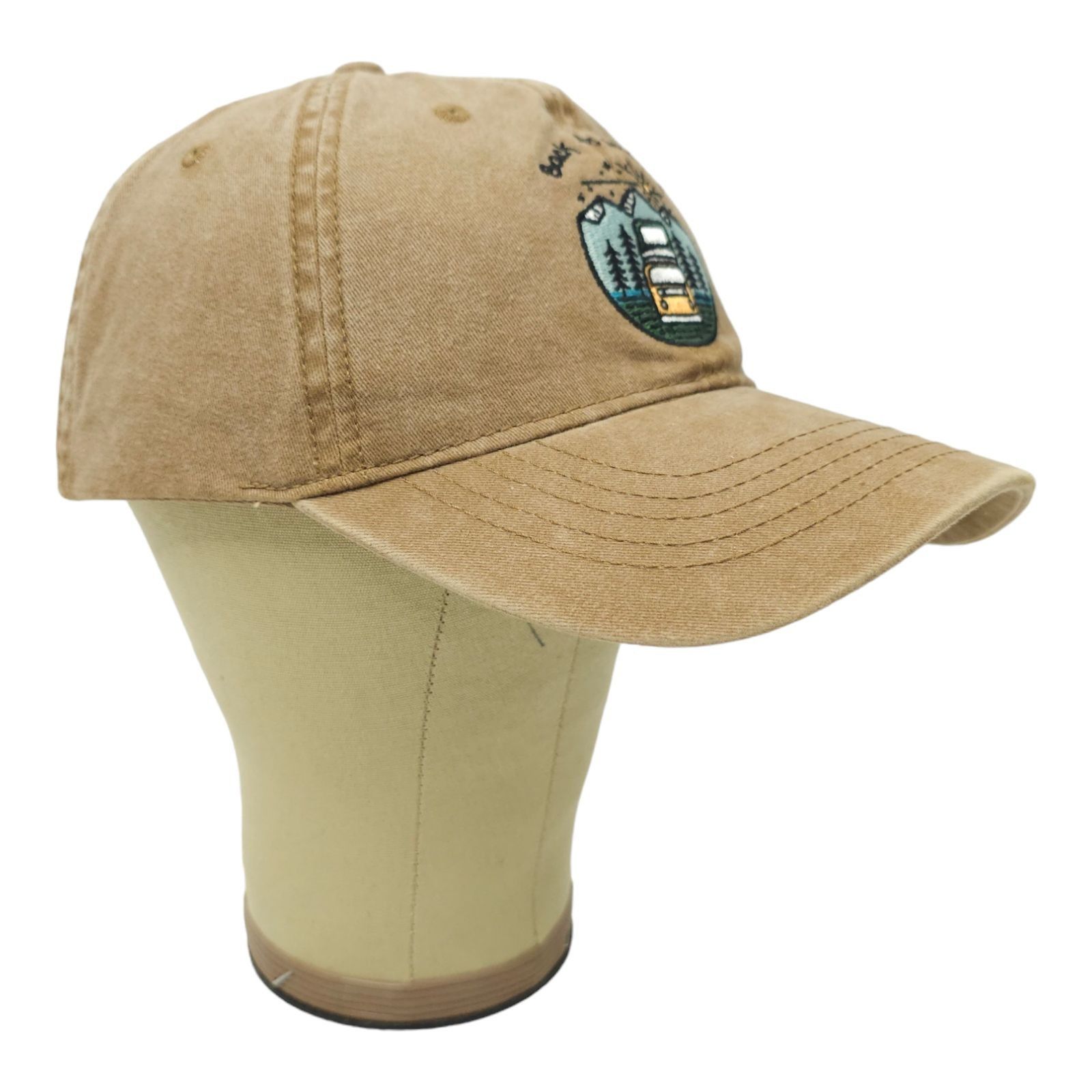 Other Back To Nature Embroidered RV Van Adjustable Tuck Strap Cap Size ONE SIZE - 3 Thumbnail