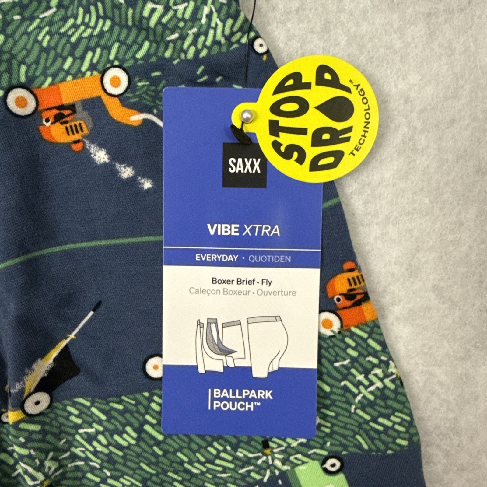 Other SAXX Vibe Xtra Boxer Brief Lot Of 4 Small Print Ballpark Size 30 - 8 Thumbnail