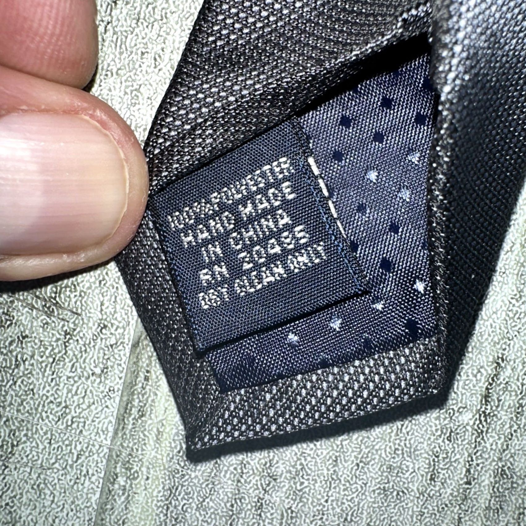 Isaac Mizrahi Isaac Mizrahi Tie Gray 60 In Size ONE SIZE - 5 Thumbnail