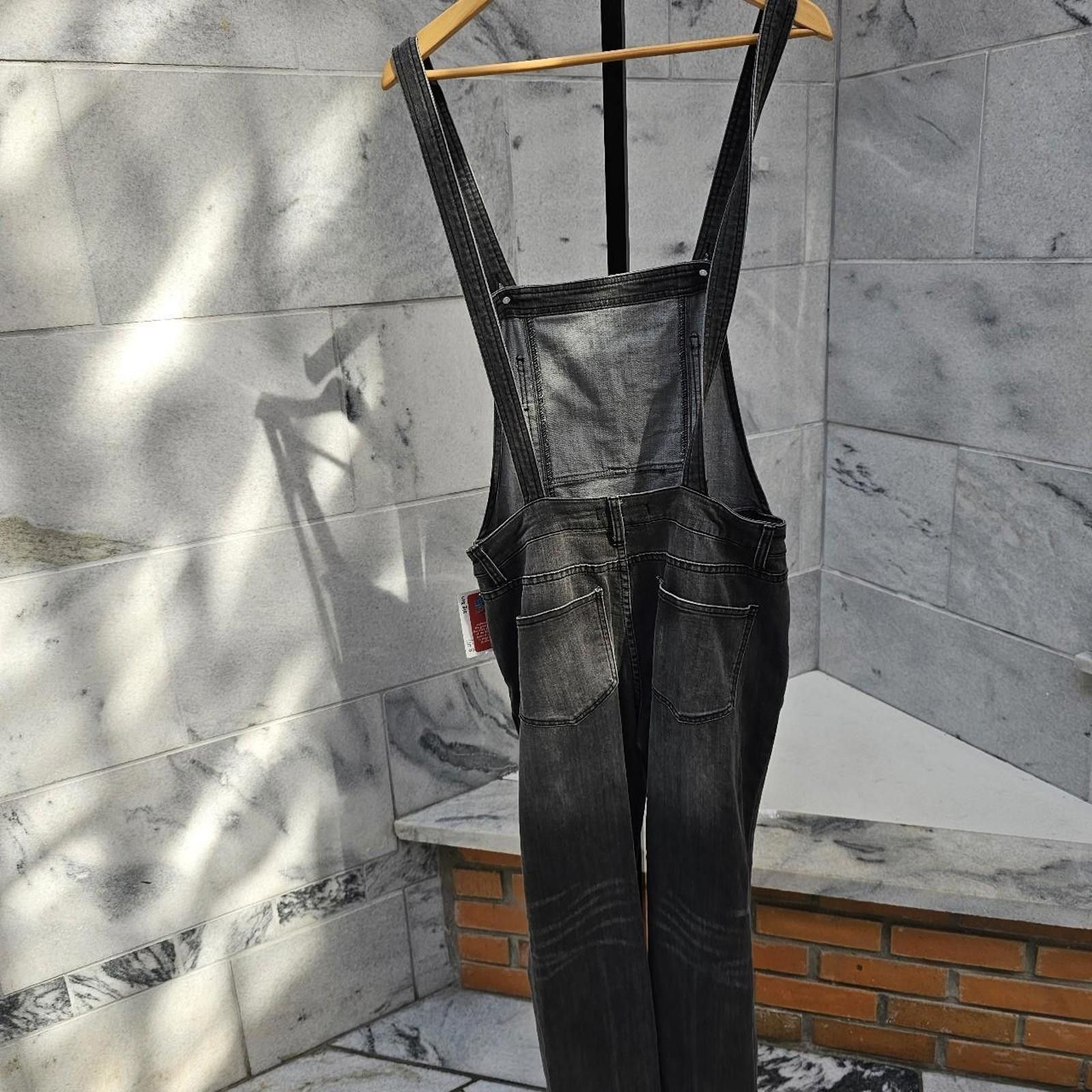 Free People Free People Women's Black Dungarees Overalls Size 30" / US 8 / IT 44 - 4 Thumbnail