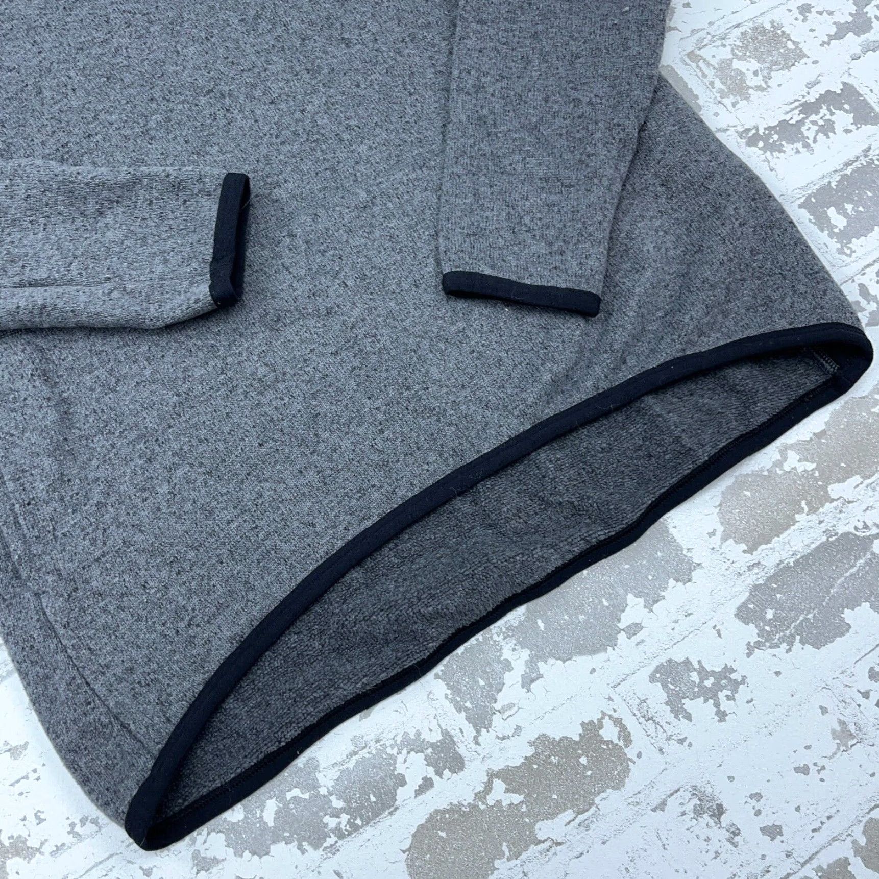 Nike Nike Hoodie Women Medium Gray Pullover Summit Sweatshirt Mock Heather Tech Size M / US 6-8 / IT 42-44 - 3 Thumbnail