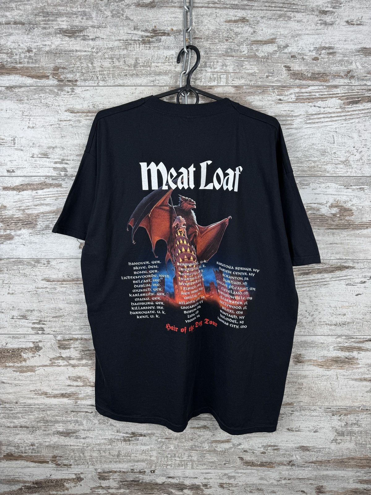 Vintage Mens Vintage Meat Loaf T-shirt 2005 tee rock band Size US XL / EU 56 / 4 - 10 Thumbnail