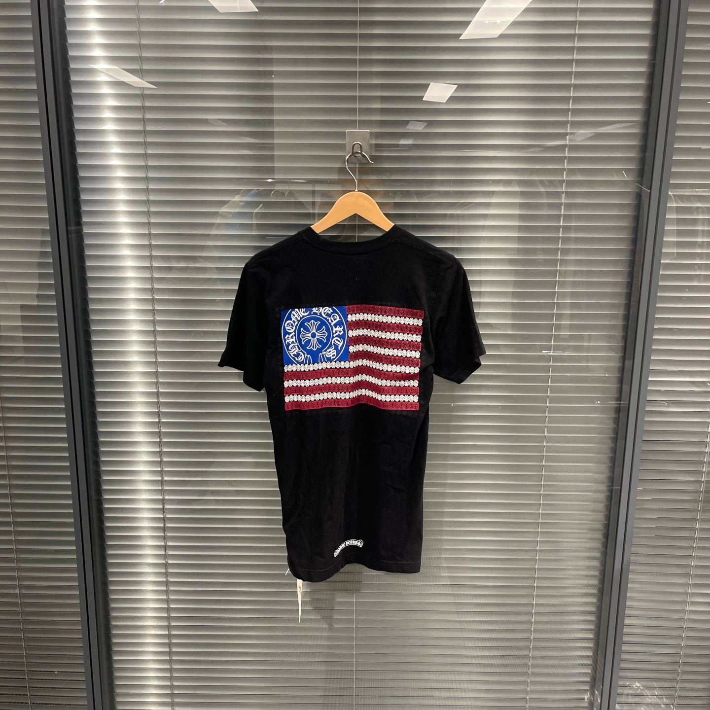 Chrome Hearts Chrome Hearts Bishop Cross Flag Short Sleeve T-Shirt S Size US S / EU 44-46 / 1 - 1 Thumbnail