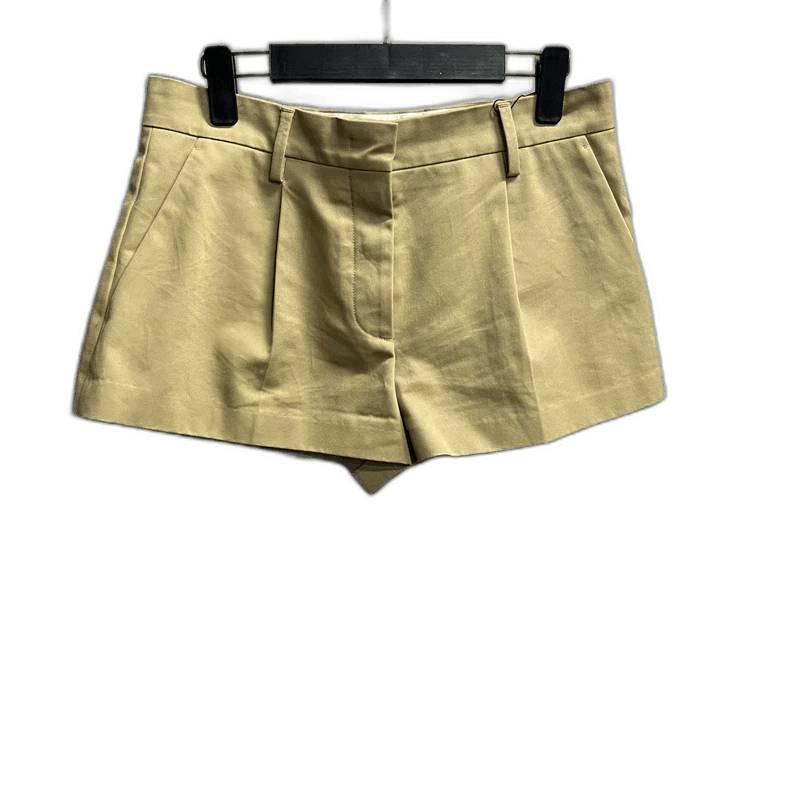 Miu Miu Miu Miu Casual Khaki Color Shorts Size 38" / US 16 / IT 52 - 1 Thumbnail