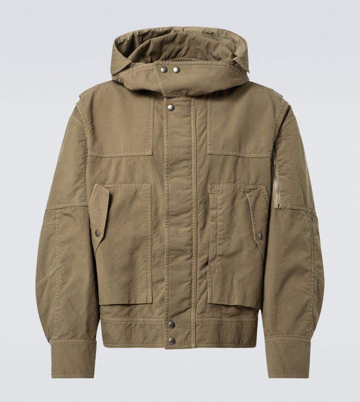 Dries Van Noten NWT SS25 Varsen Jacket in Dust size XL Size US XL / EU 56 / 4 - 1 Thumbnail