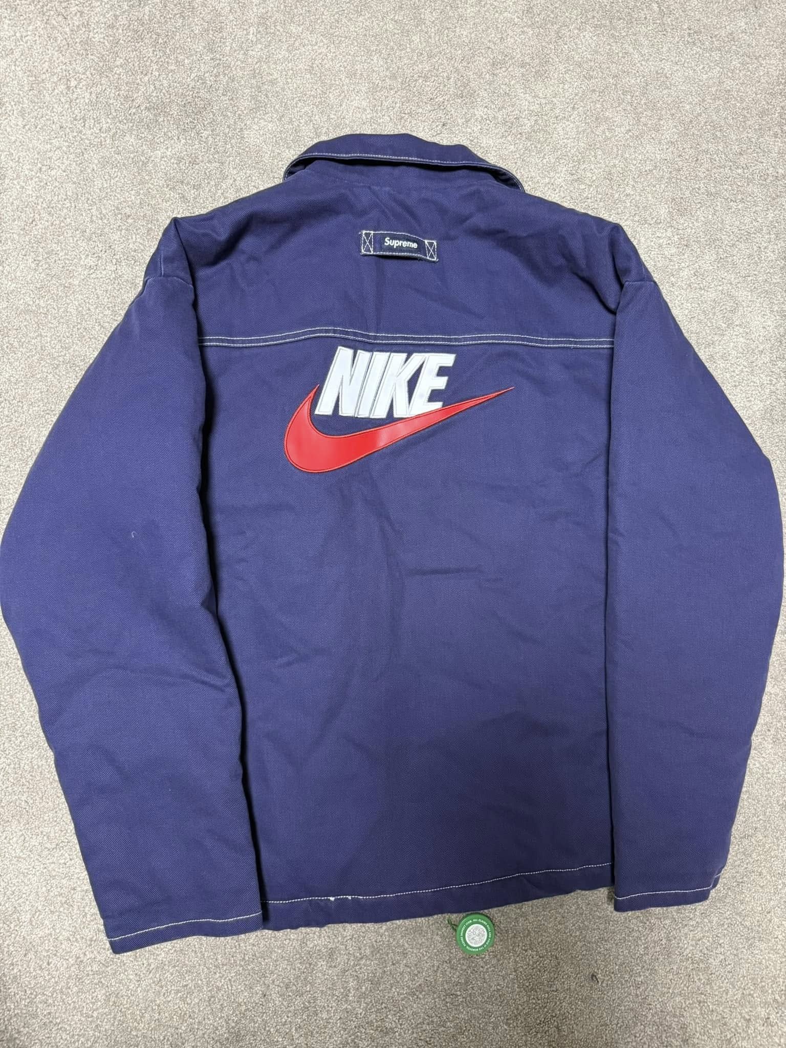 Supreme Supreme x Nike Double Zip Quilted work jacket - Medium Size US M / EU 48-50 / 2 - 2 Thumbnail