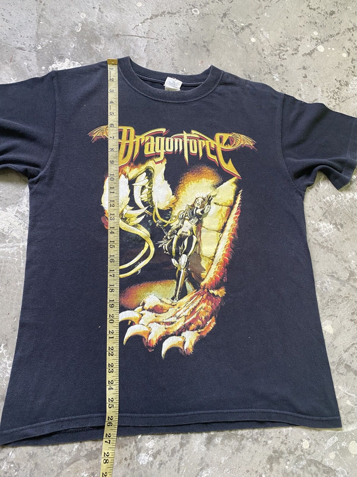 Band Tees Vintage Y2K Dragon Force Metal Band T Shirt Size US M / EU 48-50 / 2 - 12 Thumbnail