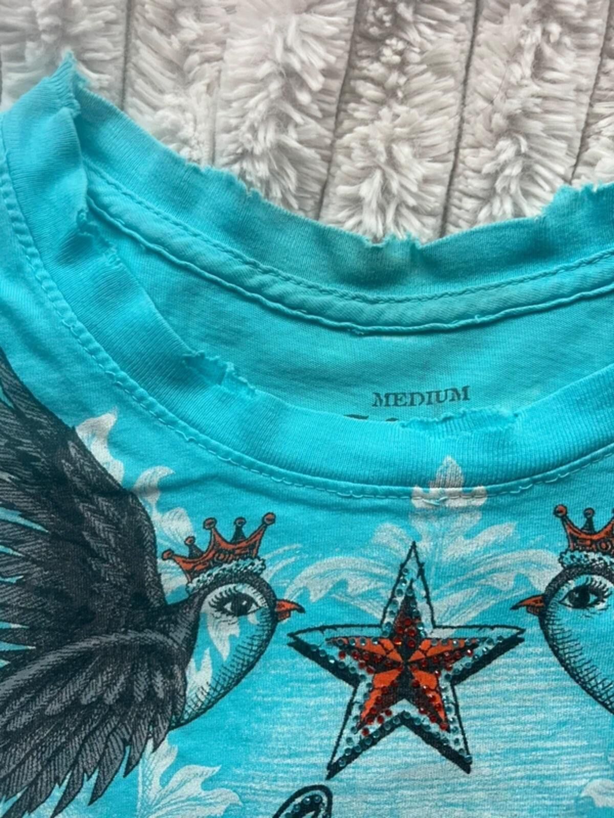 Other Authentic Sinful by Affliction Graphic Tee (18/5 12:34) Size M / US 6-8 / IT 42-44 - 5 Thumbnail