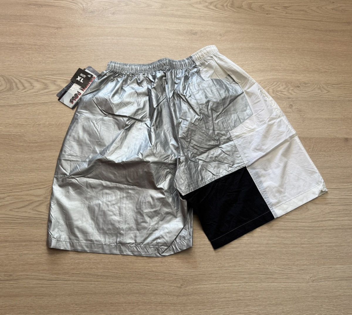 Southpole Vintage 90’s Southpole Rap y2k Silver Polo Shirt and Shorts Size US 36 / EU 52 - 15 Thumbnail