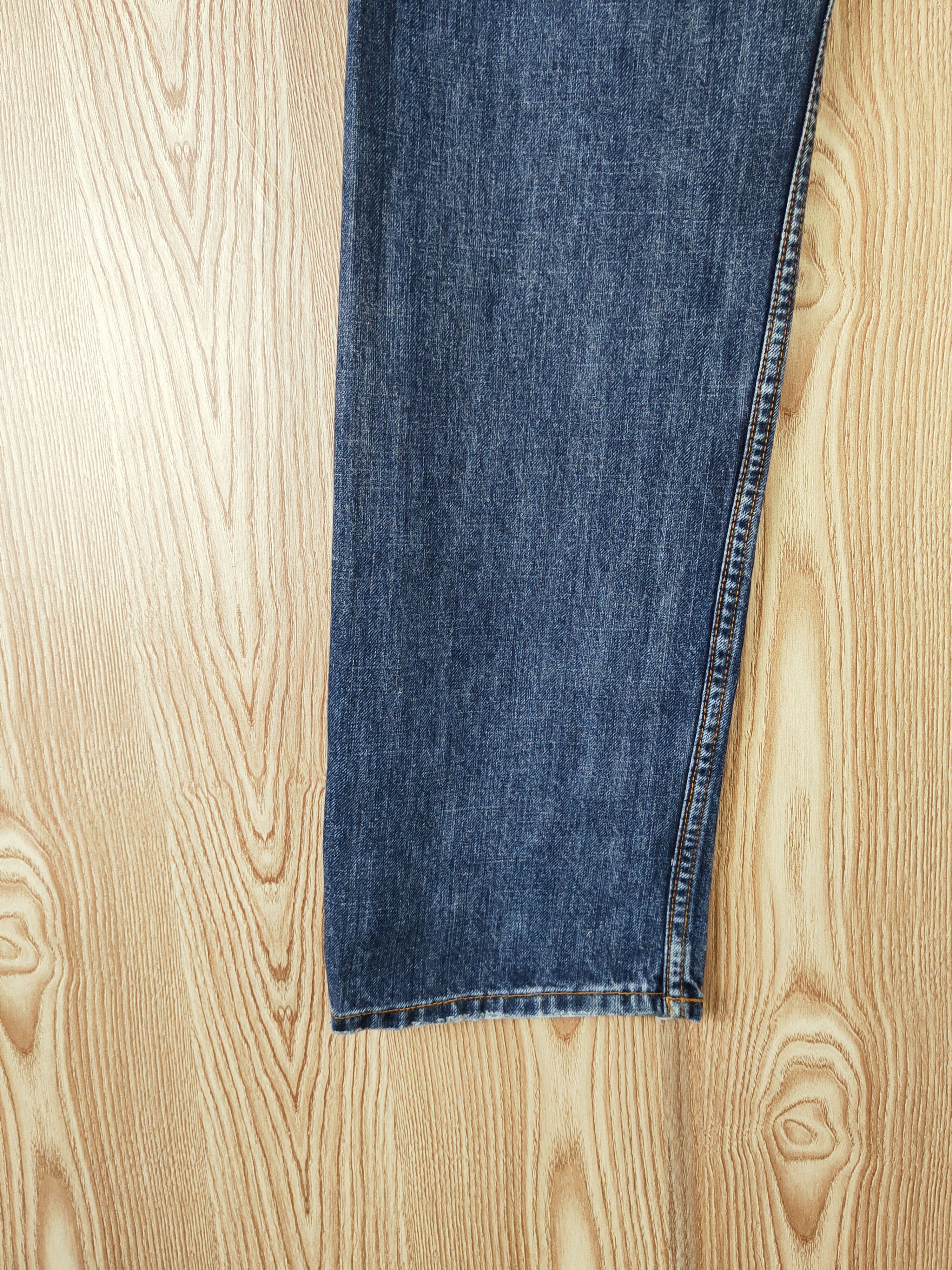 Japanese Brand Japan fish koi X Dragon Embroidered Ripped denim #W341 Size US 28 / EU 44 - 12 Thumbnail