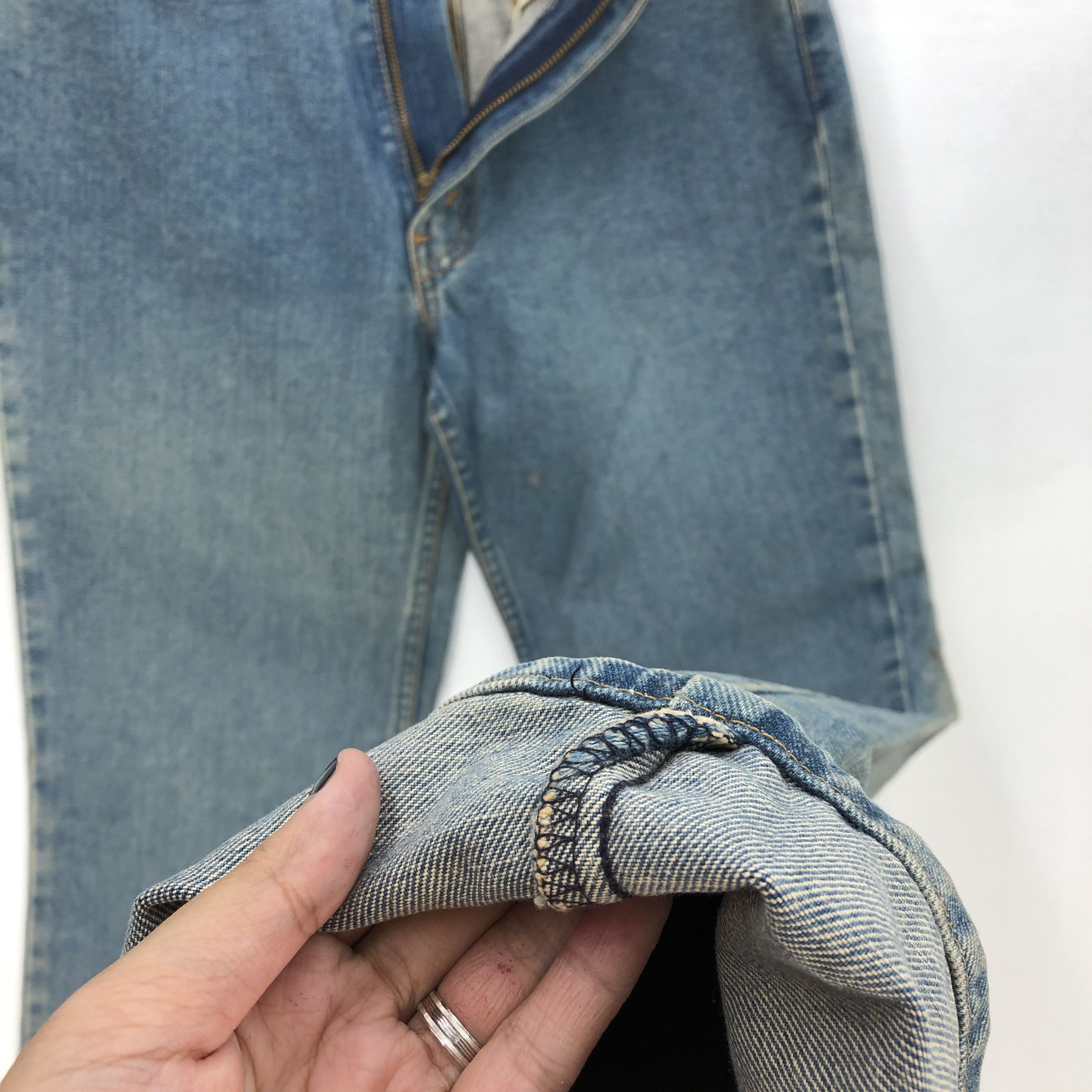 Levi's Vintage Levi's Bootcut Jeans Levis 517 Flare Wide Leg Denim Size 26" / US 2 / IT 38 - 7 Thumbnail