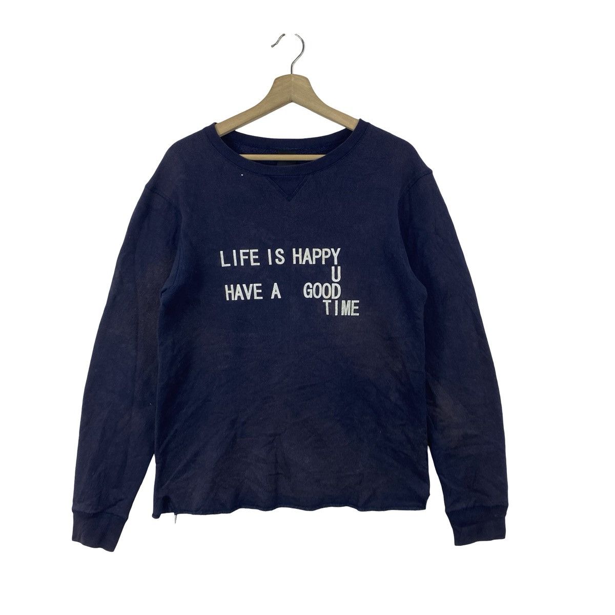 SHIPS Vintage SHIPS Sweatshirt Spell Out Crewneck Pullover Size US L / EU 52-54 / 3 - 4 Thumbnail