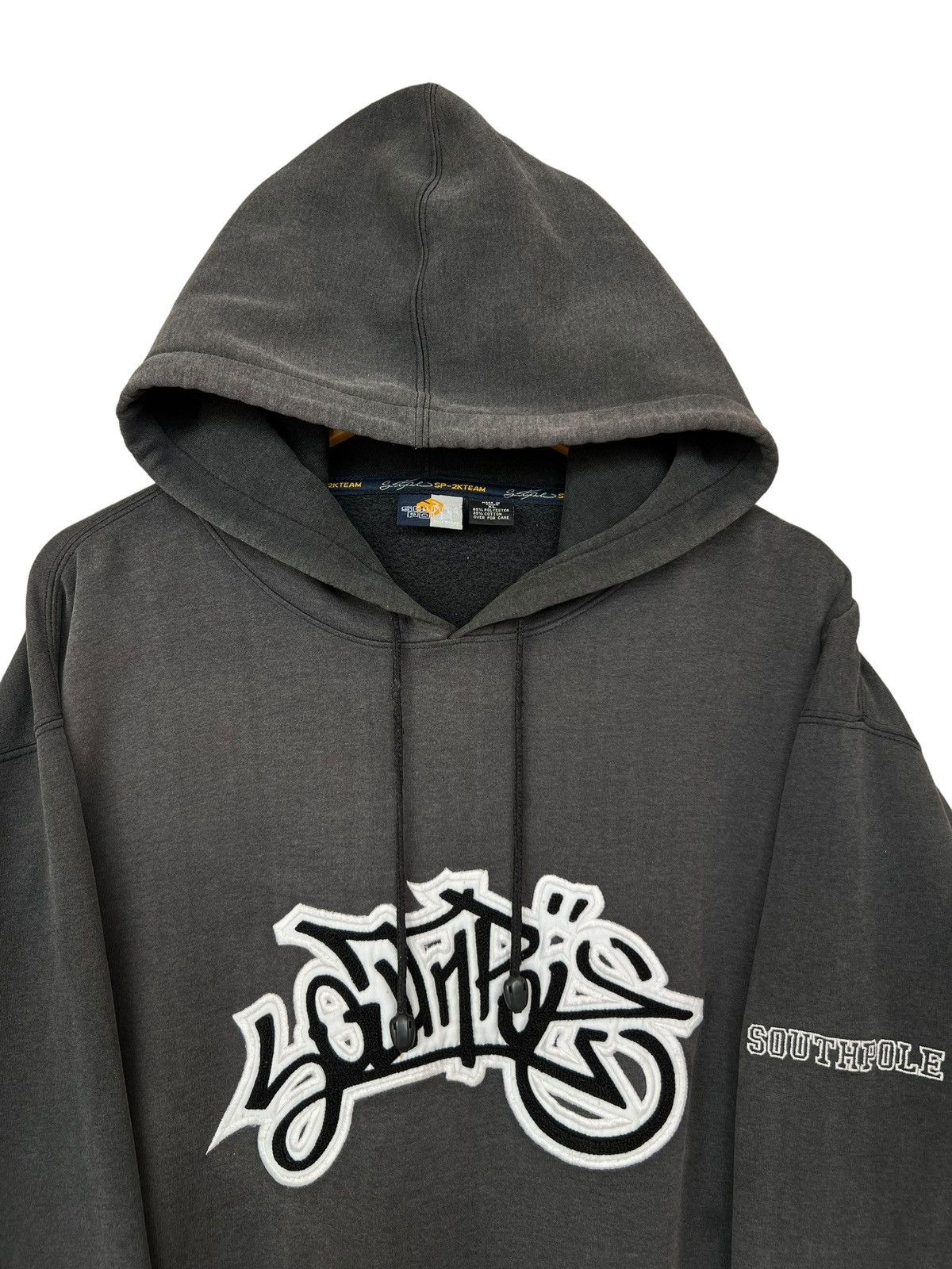 Vintage Vintage Y2K South Pole Distressed Sunfaded Baggy Boxy Hoodie Size US L / EU 52-54 / 3 - 5 Thumbnail