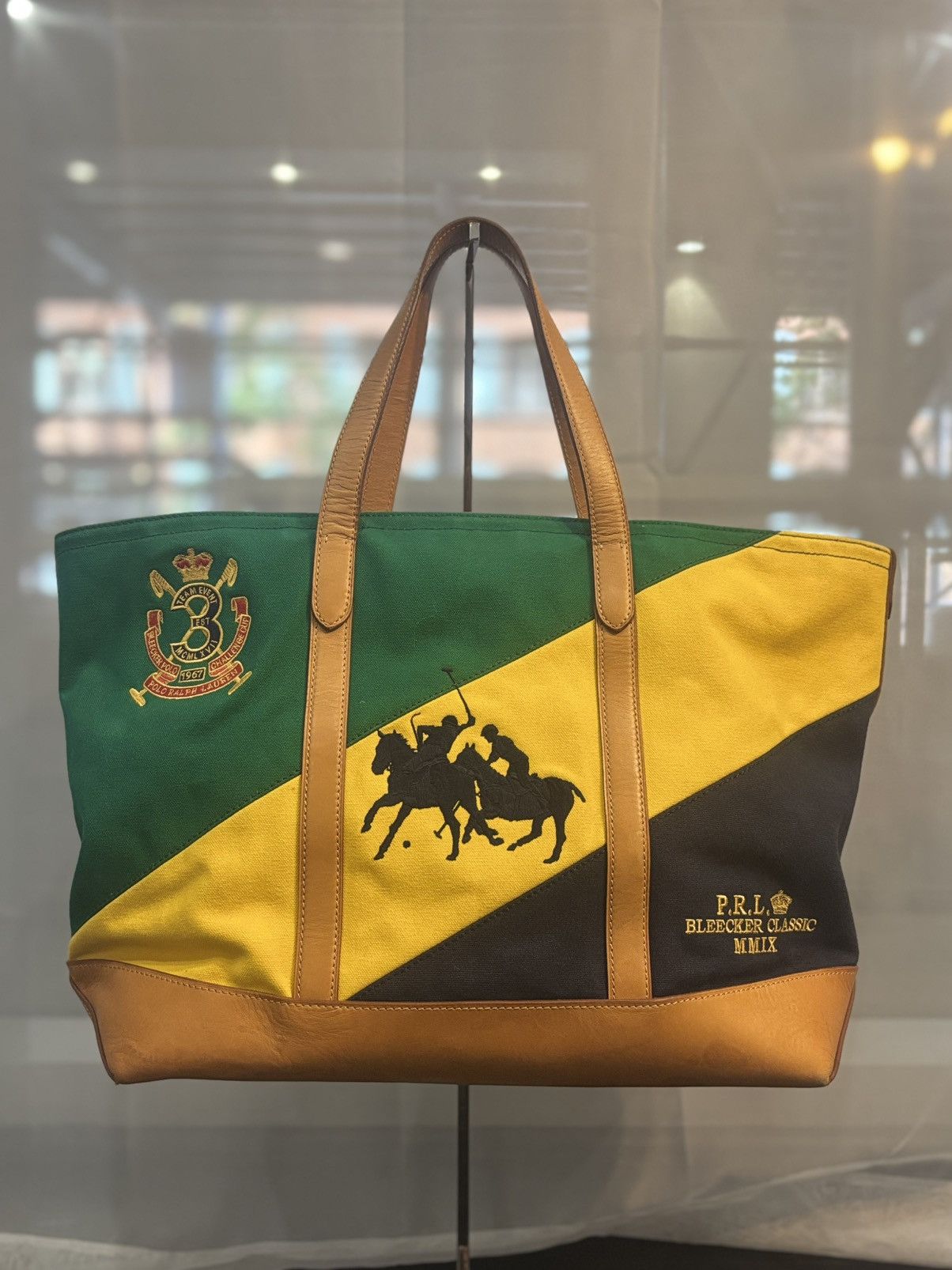 Ralph Lauren 2010 Ralph Lauren Canvas Prototype Tote Size ONE SIZE - 2 Thumbnail