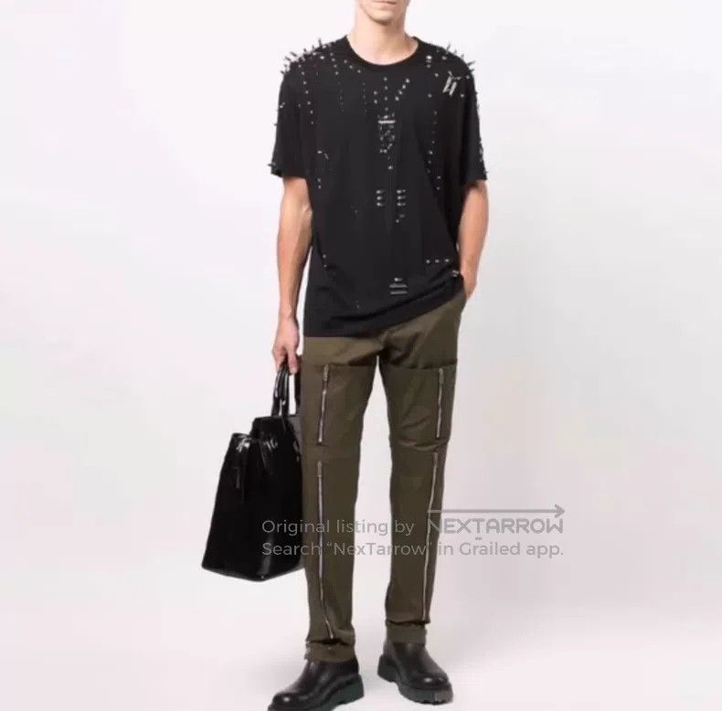 Givenchy Givenchy Military Green Zipper Straight Leg Pants Size US 32 / EU 48 - 7 Thumbnail