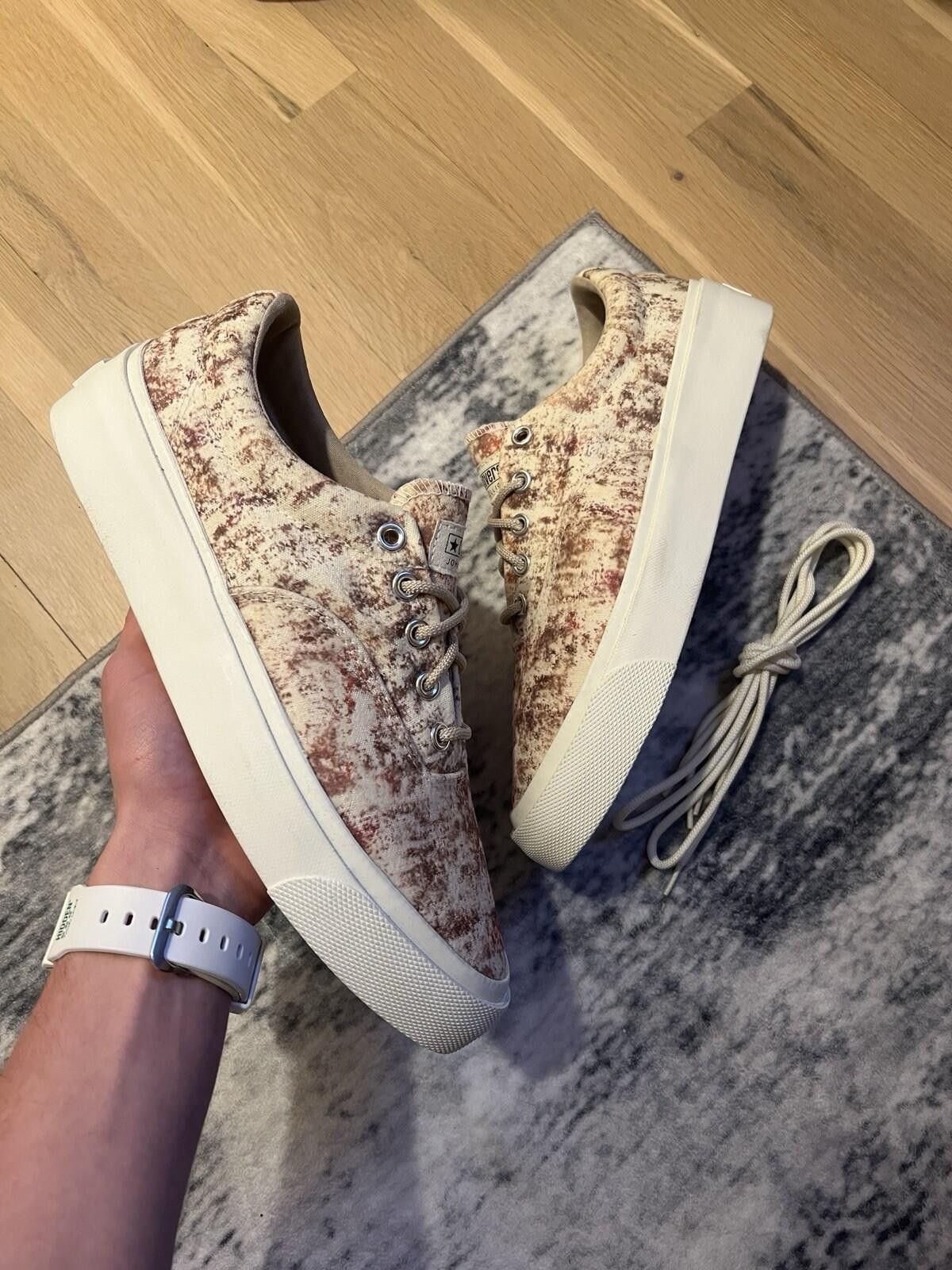 Converse Converse x John Elliot Skid Grip White Antique Brown Size 10 Size US 10 / EU 43 - 1 Thumbnail