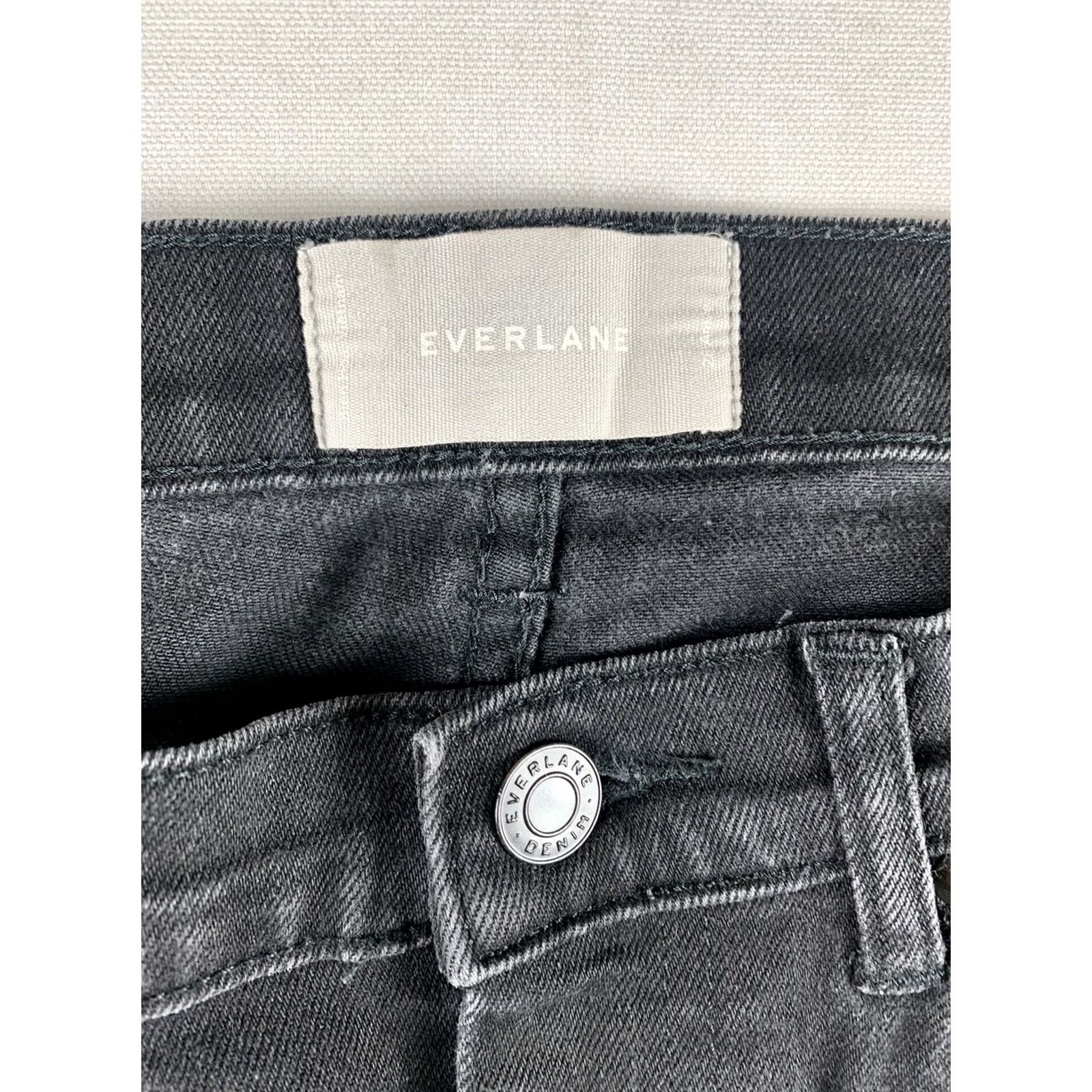 Everlane EVERLANE WOMENS JEANS ANKLE BLACK SIZE 28 Size 28" / US 6 / IT 42 - 5 Thumbnail