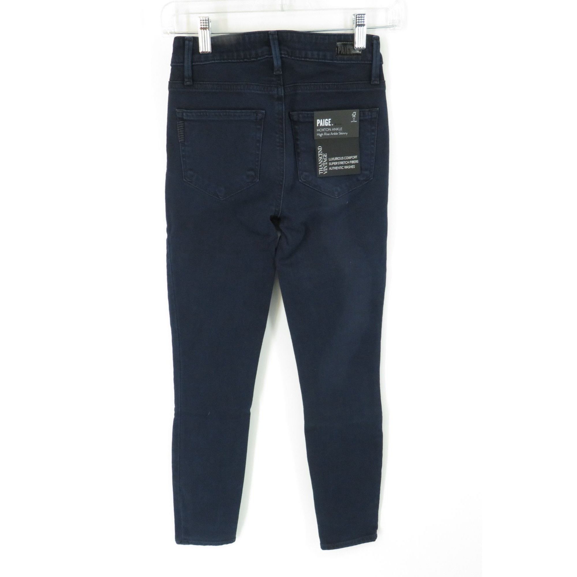 Paige Paige Hoxton Ankle High Rise Skinny Jeans 23 Transcend Vinta Size 23" - 3 Thumbnail