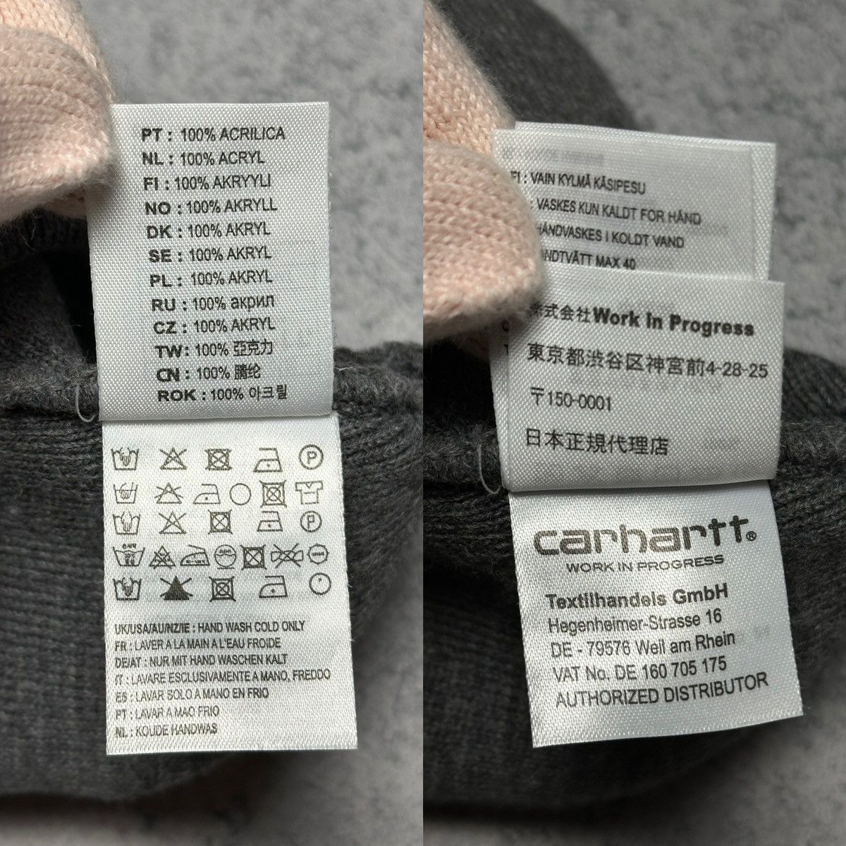 Carhartt Vintage Carhartt Acrylic Watch Hat Beanie Size ONE SIZE - 8 Thumbnail
