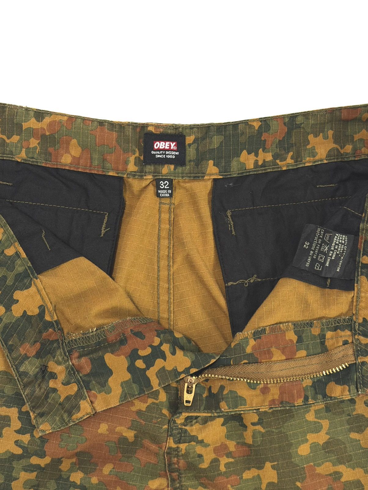 Obey 🍂 Obey Fall Camo Ripstop Pant Size US 32 / EU 48 - 4 Thumbnail