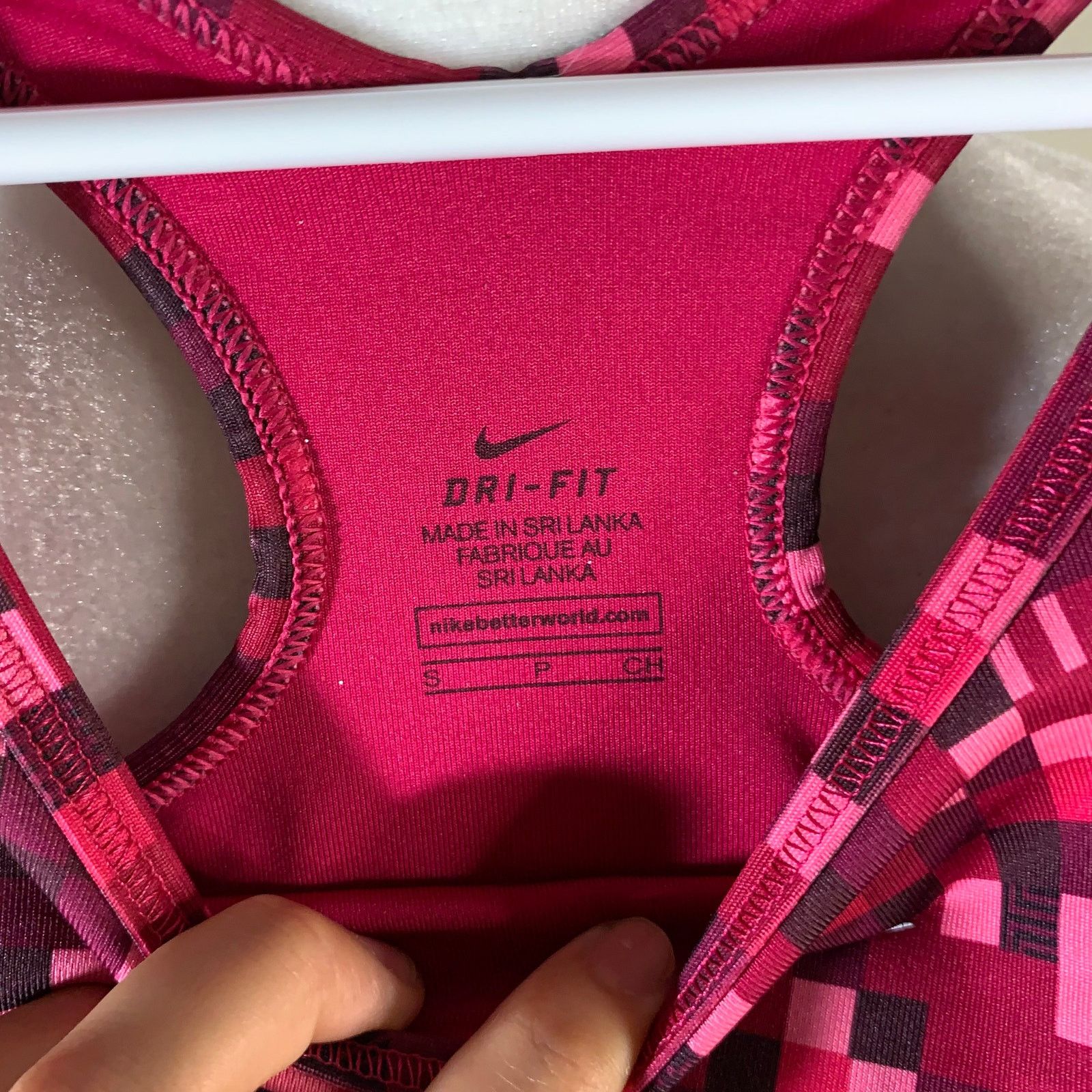 Nike Nike Pink Sports Bra Size S Size S / US 4 / IT 40 - 2 Thumbnail