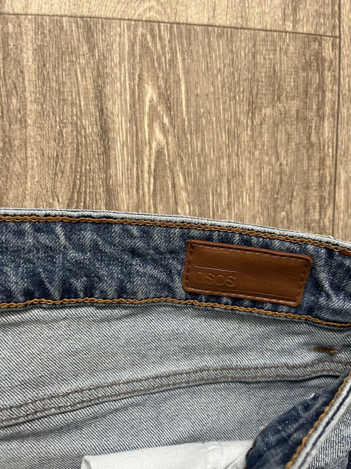 Asos ASOS Skinny Rip and Repair Jeans Size US 38 / EU 54 - 5 Thumbnail