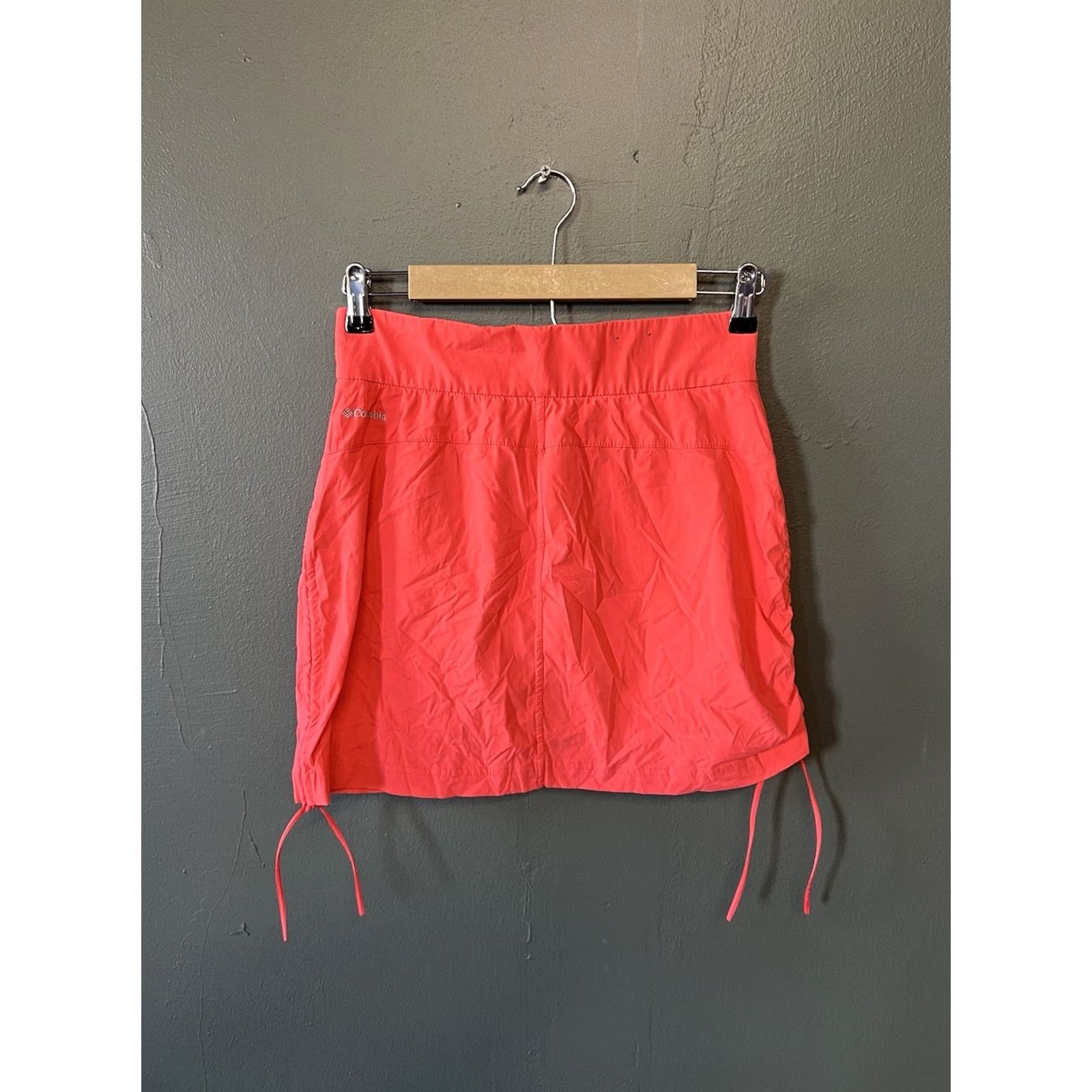 Vintage Columbia womens Red Hiking Skirt Size S Nylon Outdoor Activewear Size 28" / US 6 / IT 42 - 2 Thumbnail
