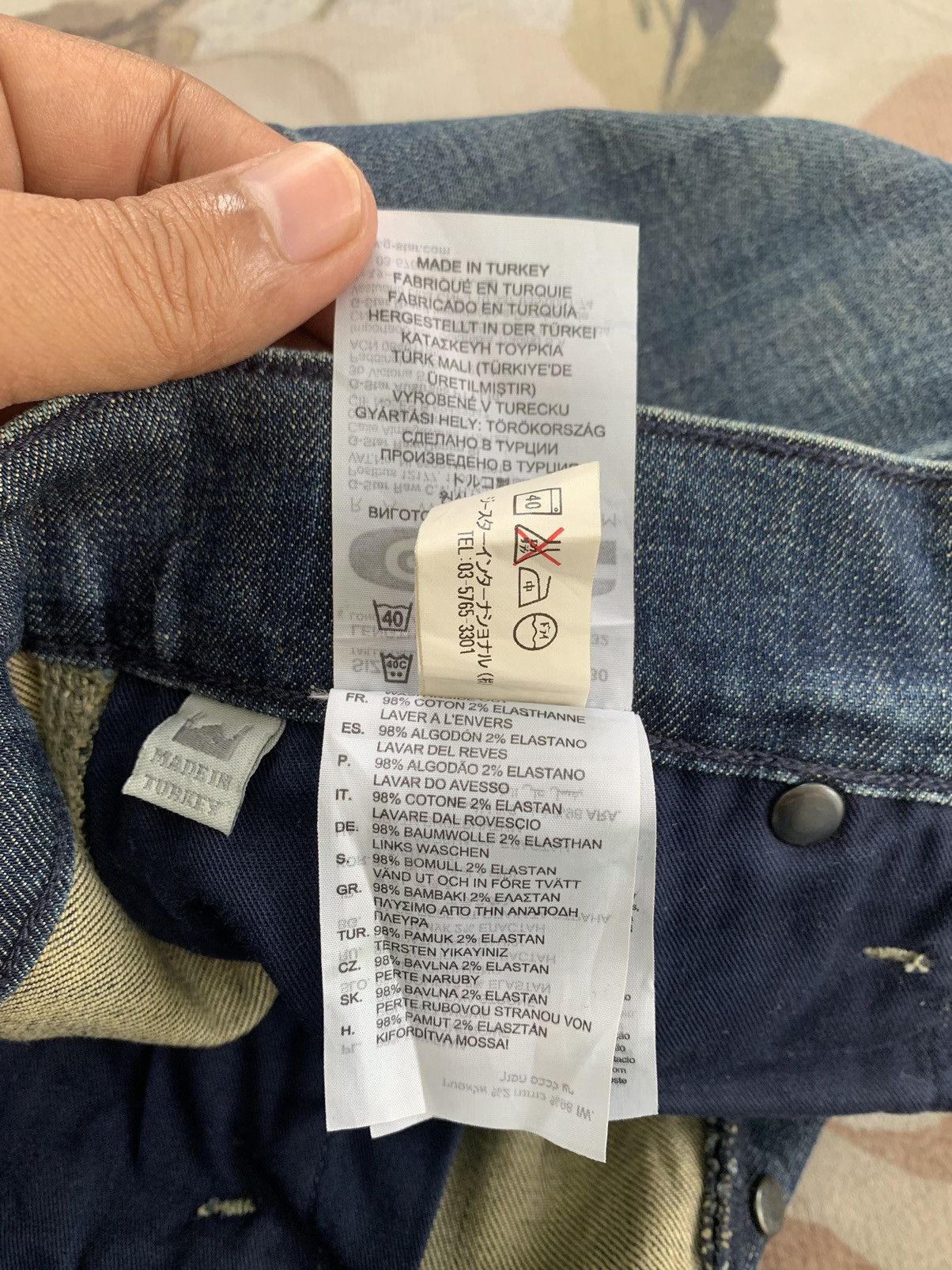 G-Star G-Star Raw Originals Denim Pant Size US 30 / EU 46 - 21 Thumbnail
