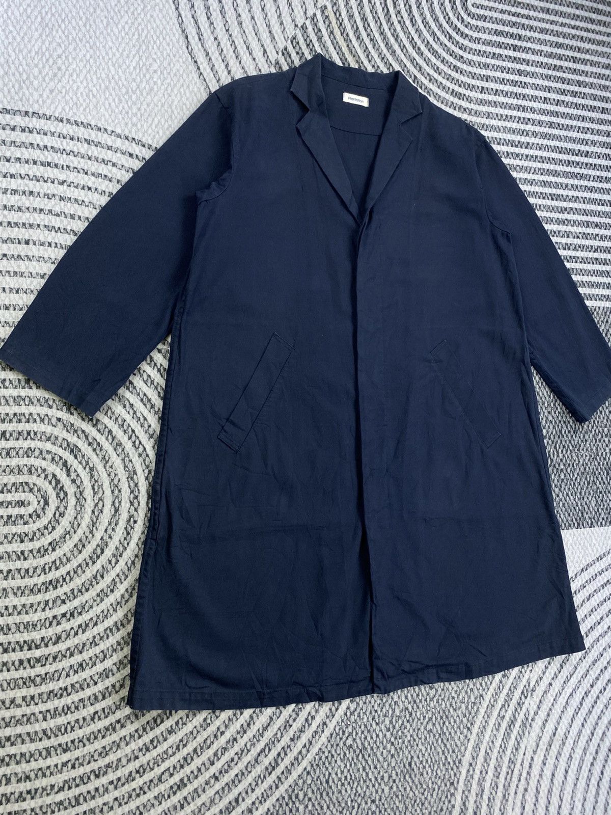Issey Miyake Vintage Issey Miyake Plantation Long Jacket Size US L / EU 52-54 / 3 - 3 Thumbnail