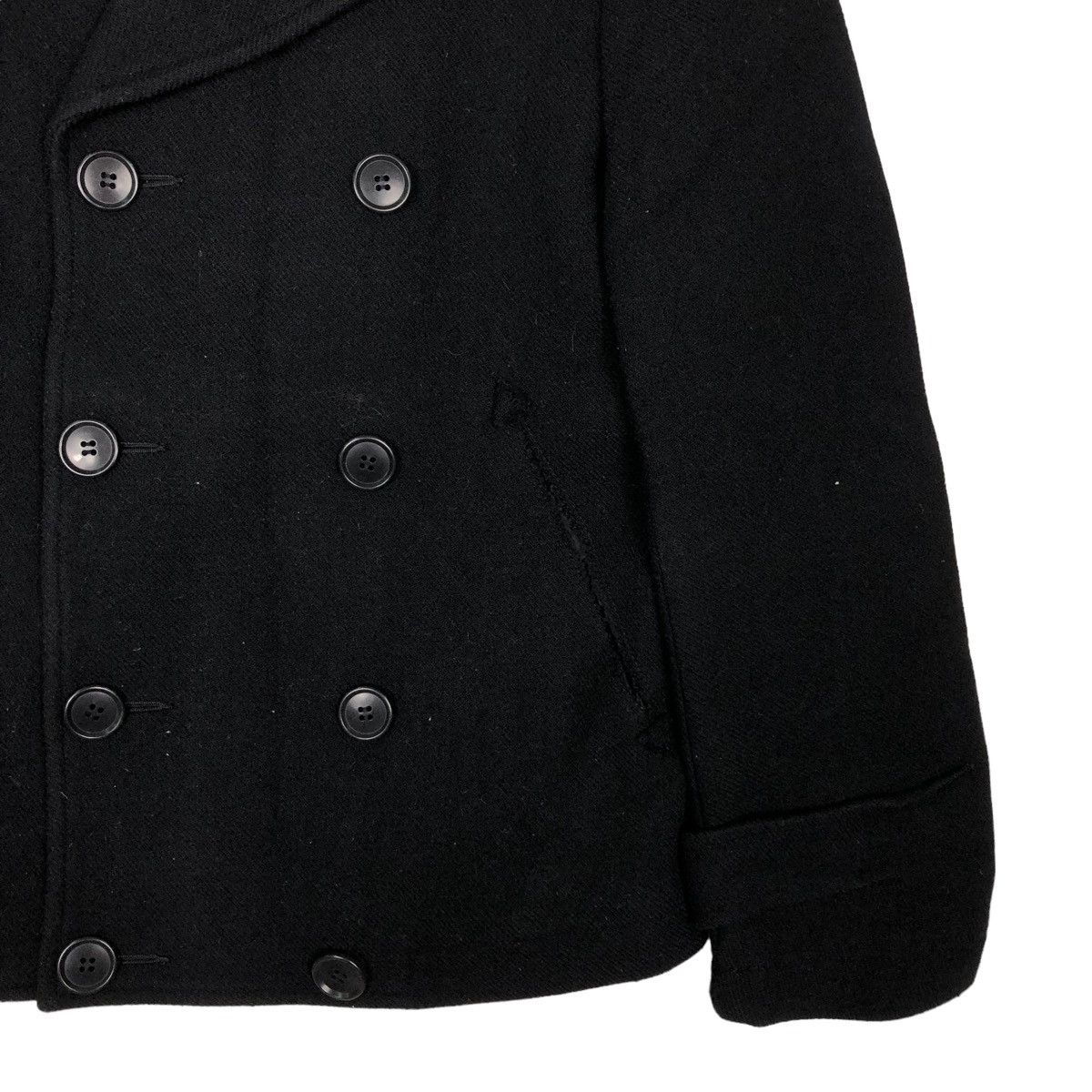 Issey Miyake 🔥Vtg Wool Double Breast Biker Issey Miyake Cabane De Zucca Size US S / EU 44-46 / 1 - 5 Thumbnail