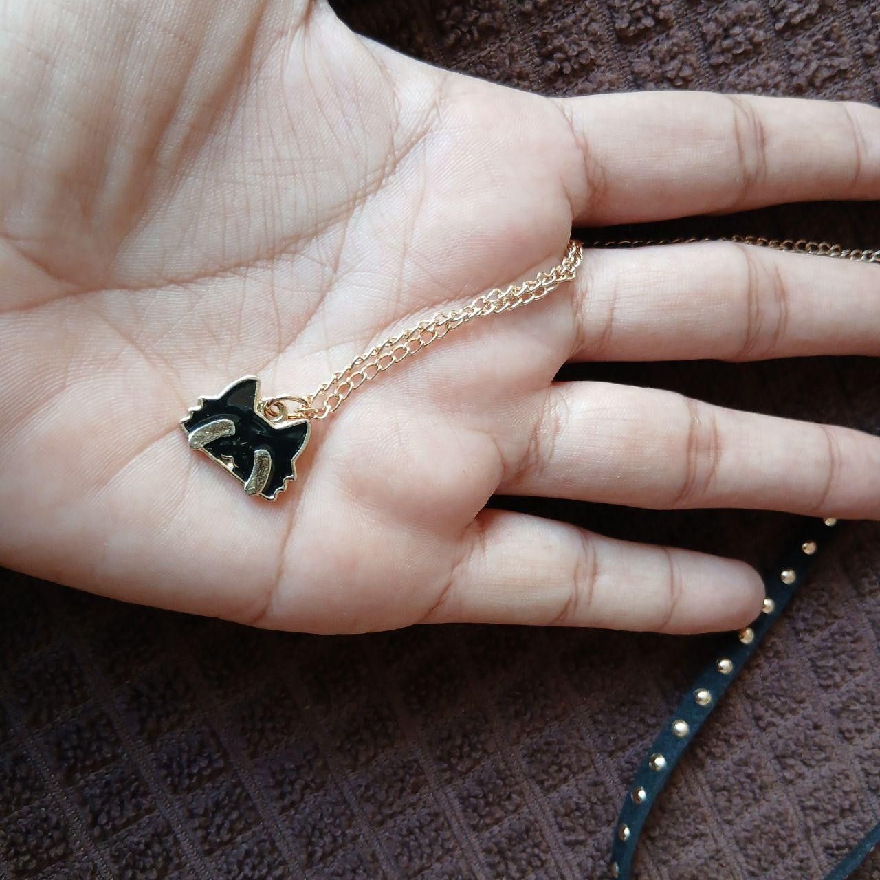 Other Retro Double Layer Metal Chain Pendant Necklace Size ONE SIZE - 2 Thumbnail