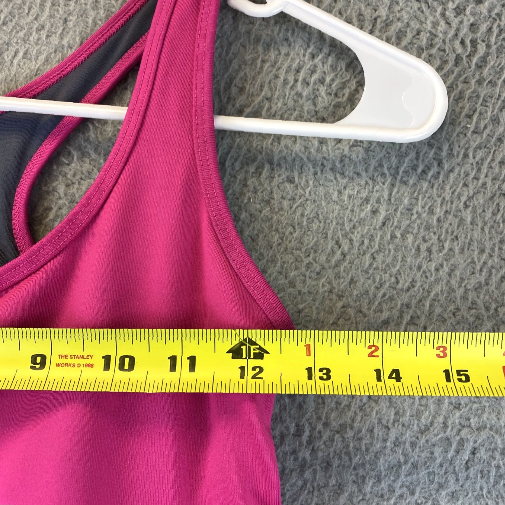 Champion CHAMPION Women´s Bright Pink DUO DRY Athletic Tank Top Sz S / 71-24 Size S / US 4 / IT 40 - 4 Thumbnail