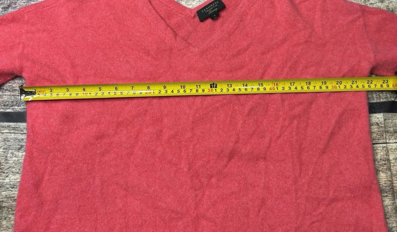 Charter Club Charter Club Luxury Sweater Womens Small Cashmere V-Neck Size S / US 4 / IT 40 - 9 Thumbnail