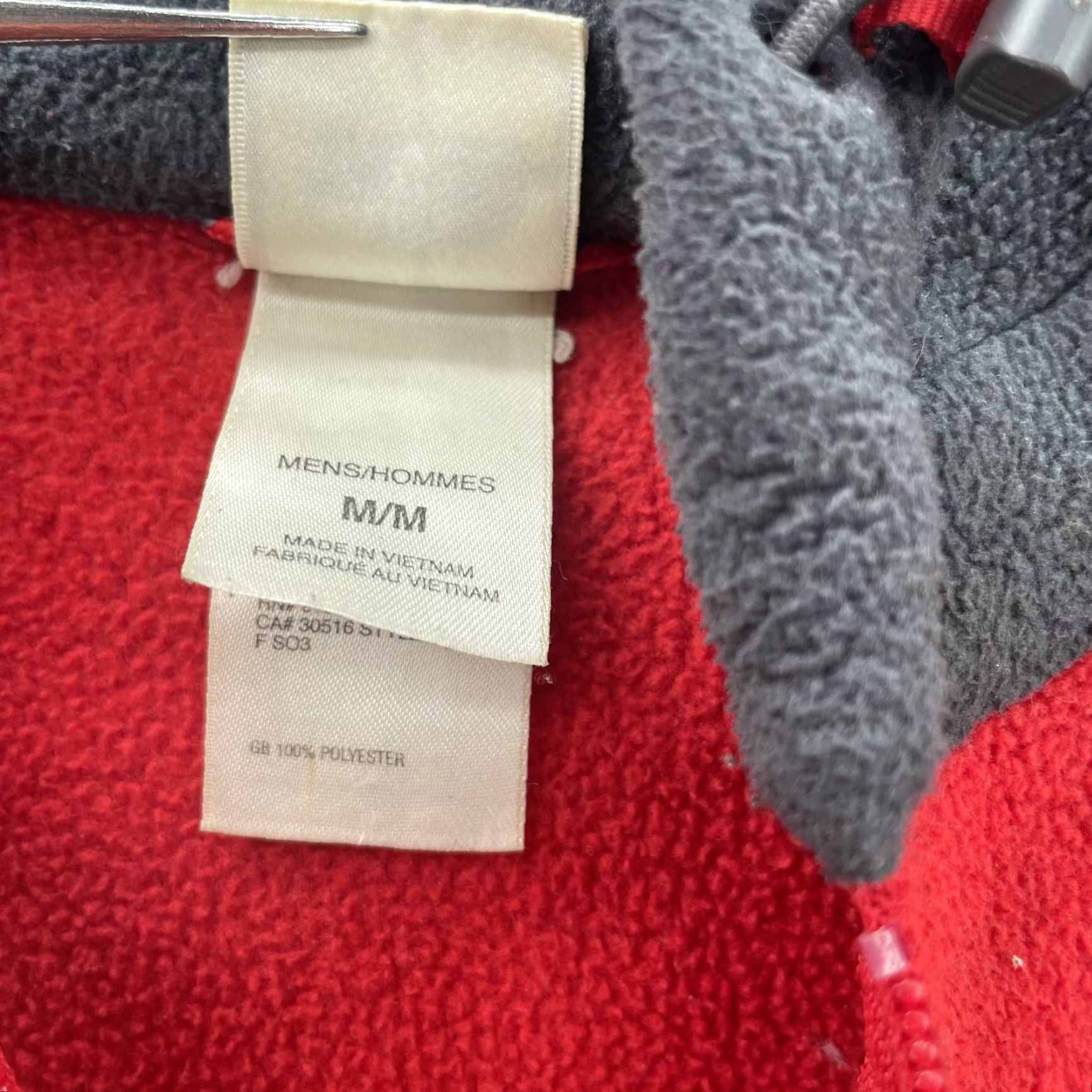The North Face The North Face TKA 200 Jacket Mens Med Red Fleece Gorpcore Tech Performance Training Size US M / EU 48-50 / 2 - 6 Thumbnail