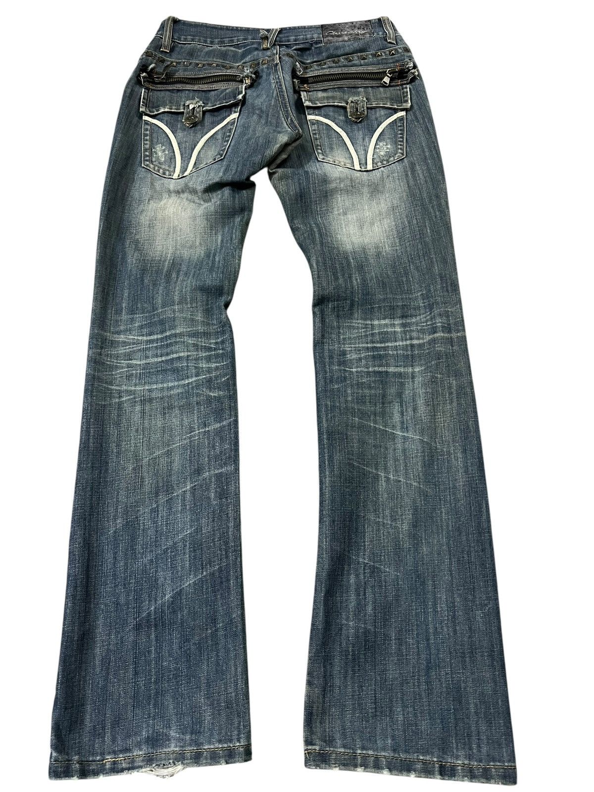 Japanese Brand 💥Classical Japanese Brand Distress Jean Size US 30 / EU 46 - 2 Thumbnail