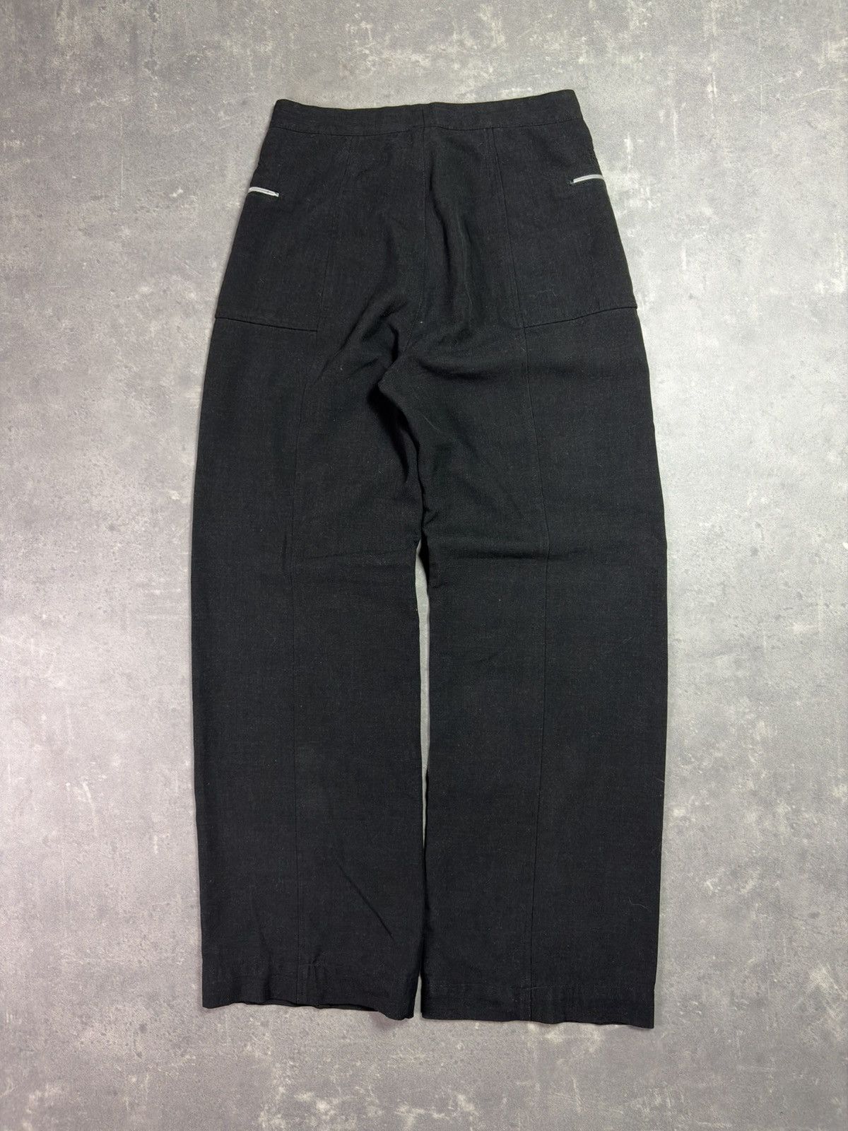 Marithe + Francois Girbaud 00s Marithe + Francois Girbaud Wide Leg Baggy Casual Pants S Size US 27 - 2 Thumbnail