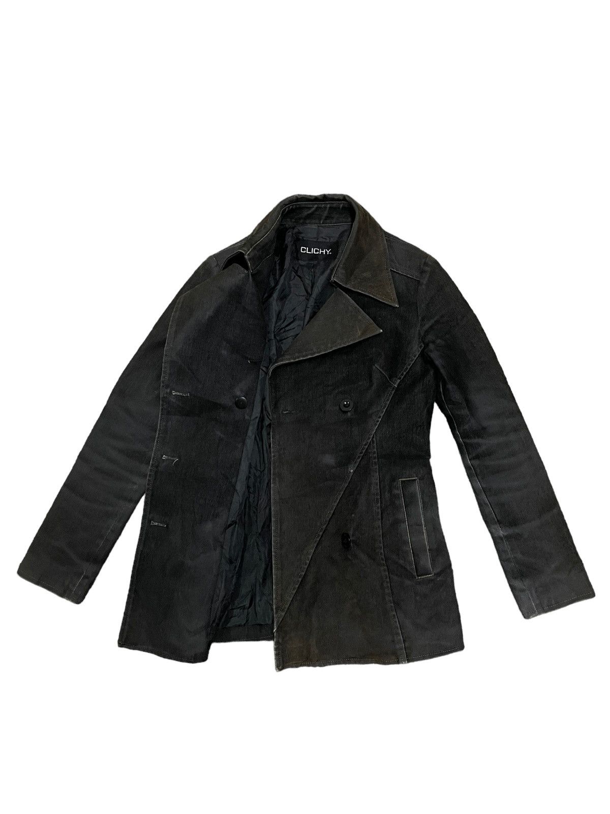 Japanese Brand Vintage Japanese Avant Garde Style Double Breasted Jacket Size M / US 6-8 / IT 42-44 - 2 Thumbnail