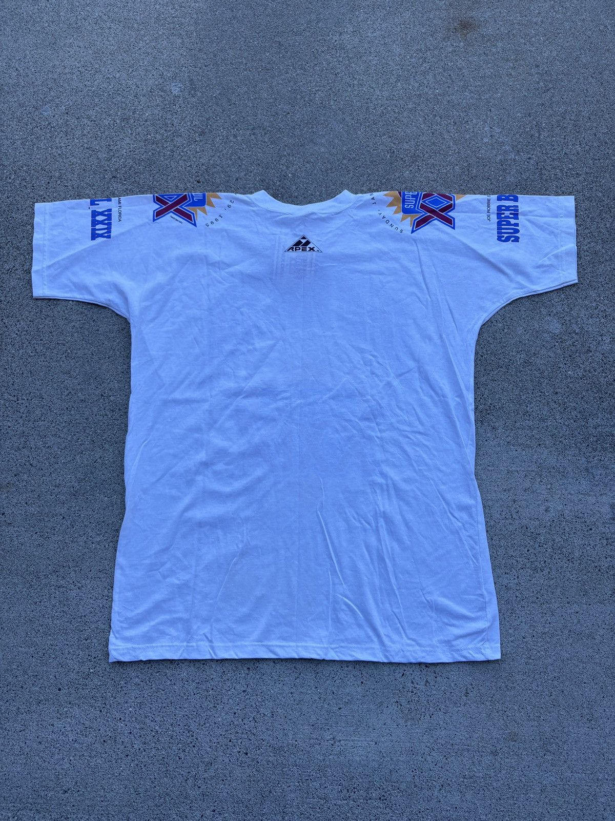 NFL Vintage 95’ Apex One NFL “Super Bowl XXIX” T-Shirt Size XL Size US XL / EU 56 / 4 - 2 Thumbnail