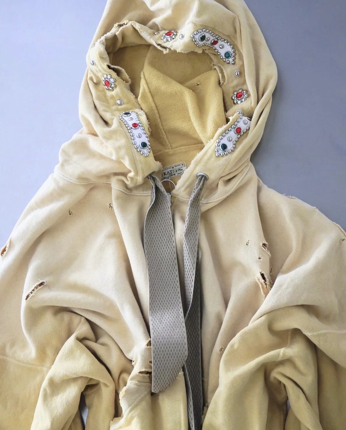 Kapital Kapital Thriller Damaged Devil Studs Zip Hoodie Size US L / EU 52-54 / 3 - 3 Thumbnail
