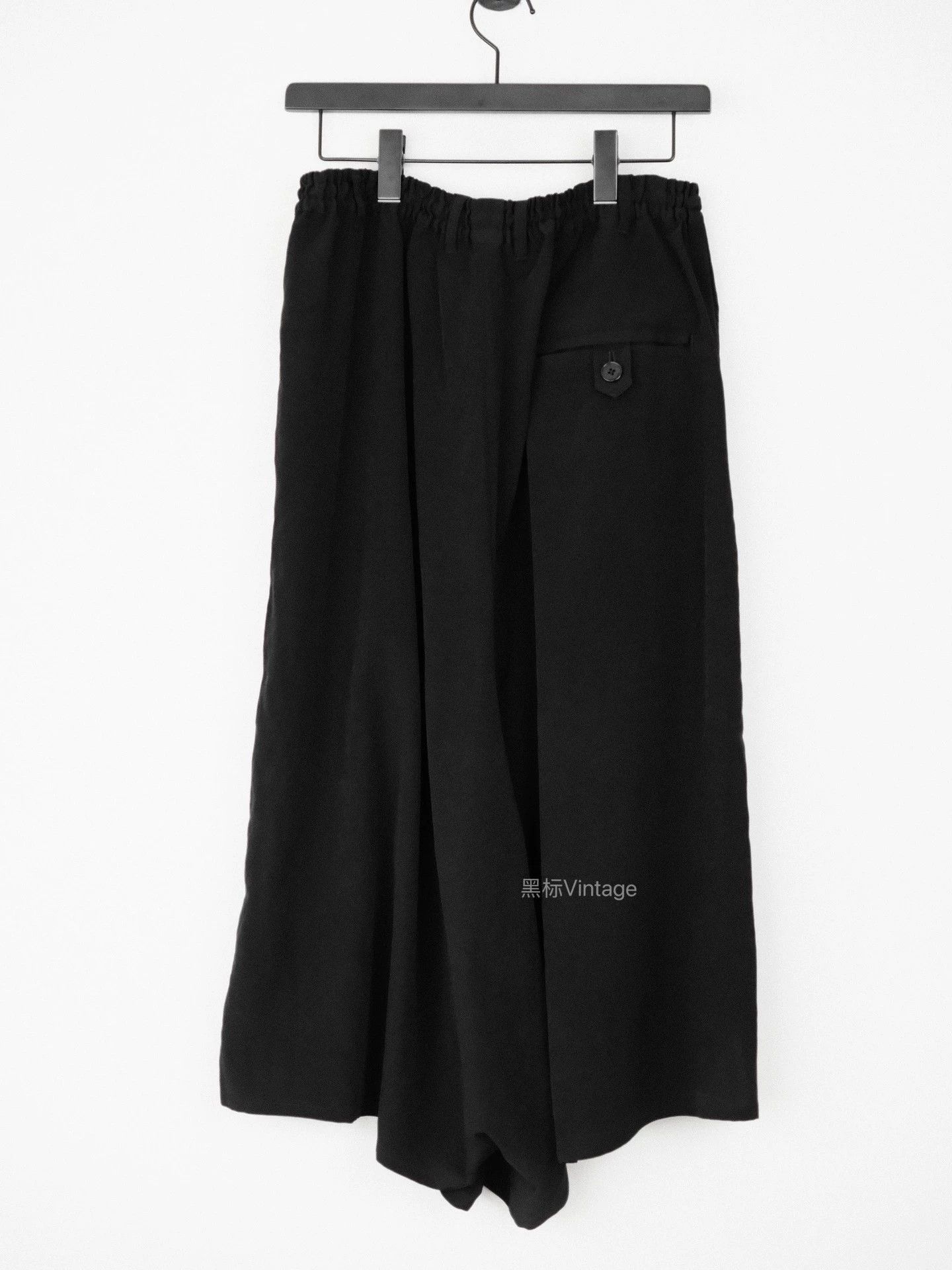 Yohji Yamamoto Yohji Yamamoto 20ss Vintage Triacetate Drawstring Wide-Leg Pants Size 28" / US 6 / IT 42 - 3 Thumbnail