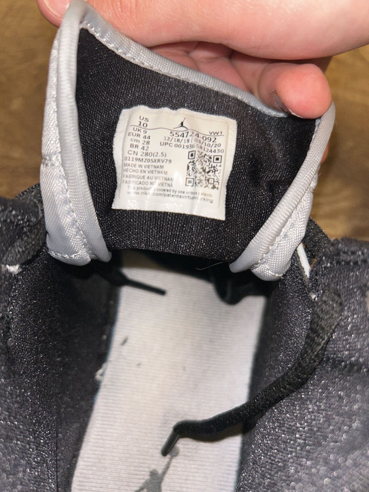 Jordan Brand Jordan 1 Mid Light Smoke Grey Size US 10 / EU 43 - 5 Thumbnail