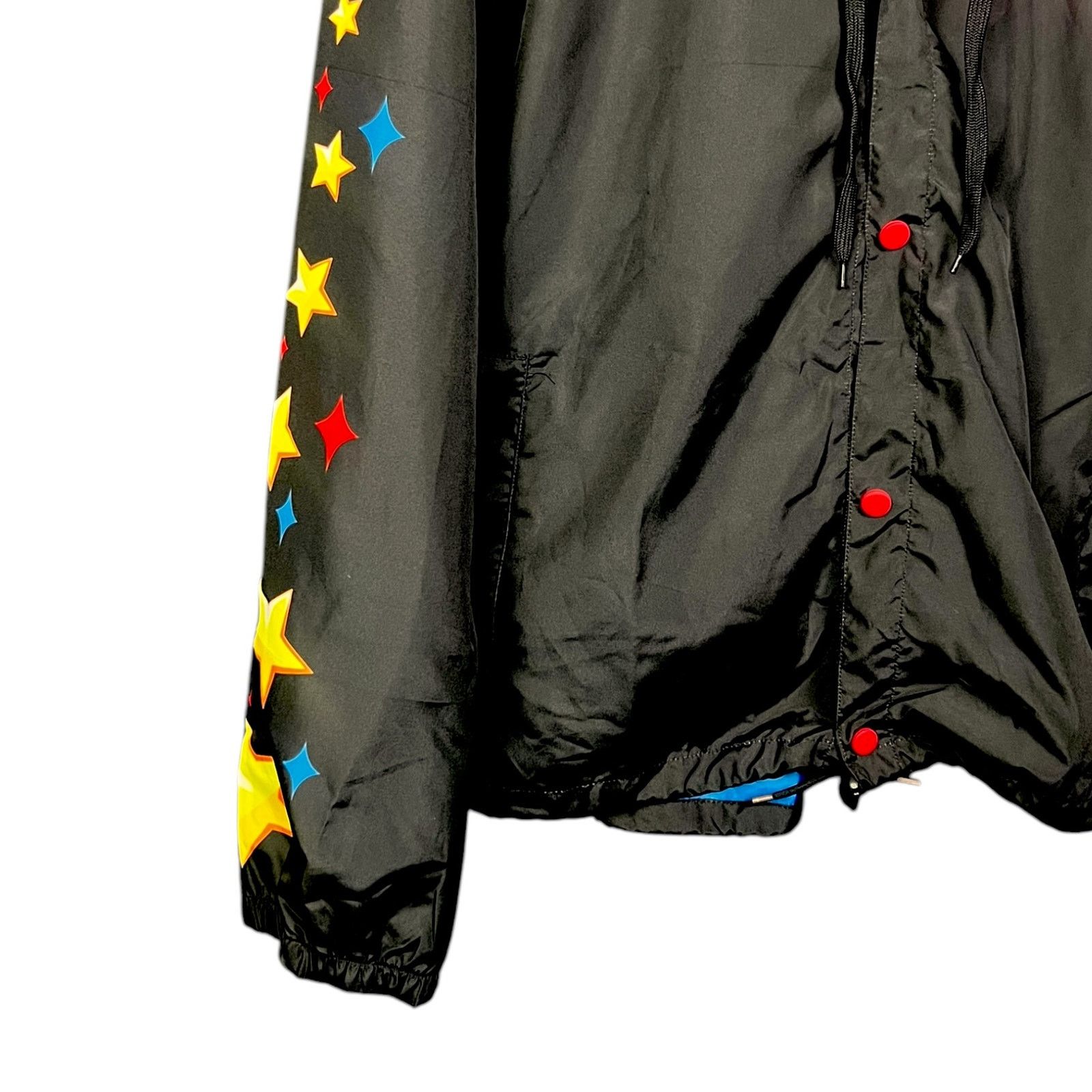 Gildan AX Anime Expo 2022 Men's XL Black Red Exclusive Windbreaker Size US XL / EU 56 / 4 - 4 Thumbnail
