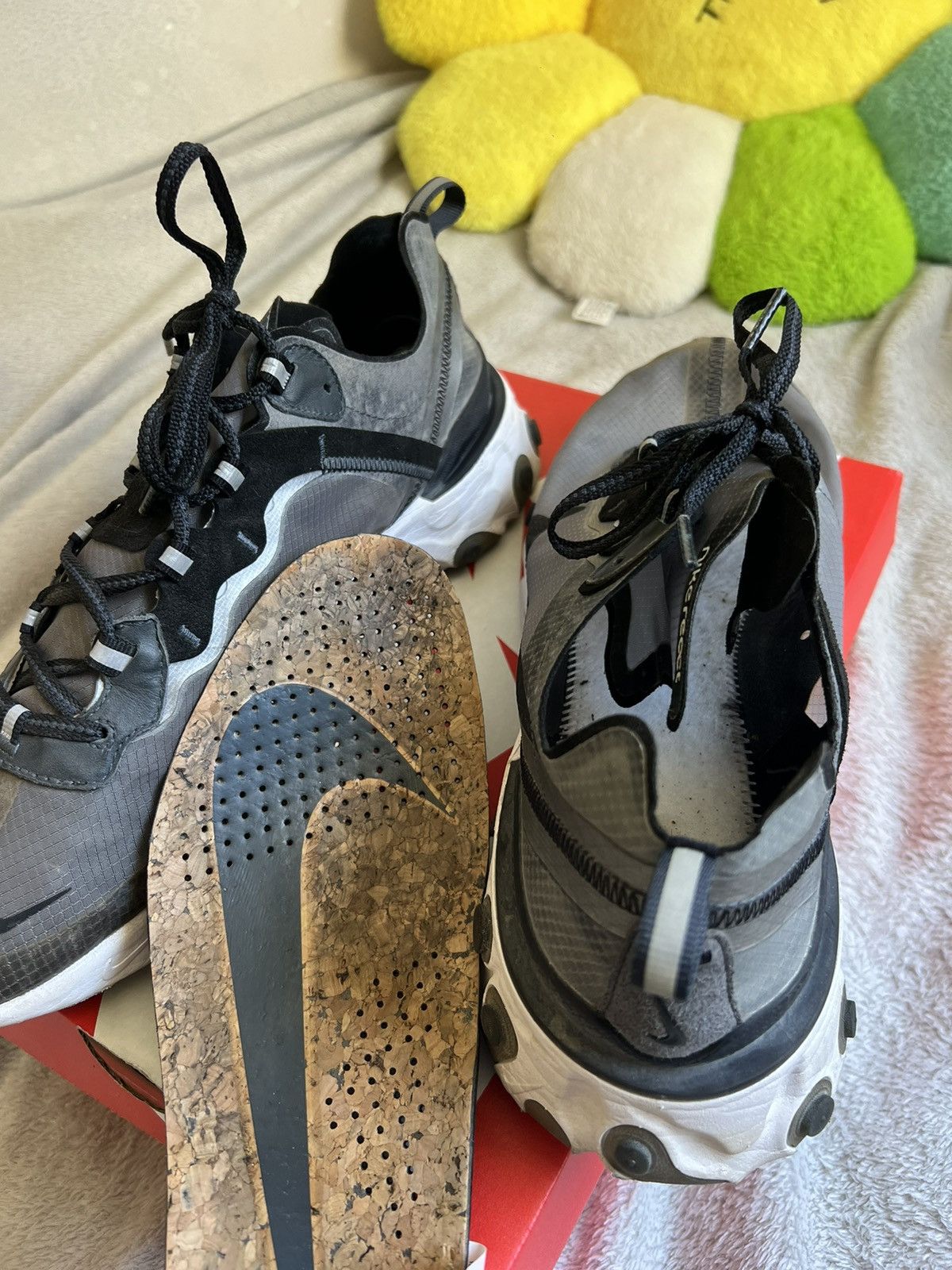 Nike Nike react element 87 anthracite black Size US 11.5 / EU 44-45 - 10 Thumbnail