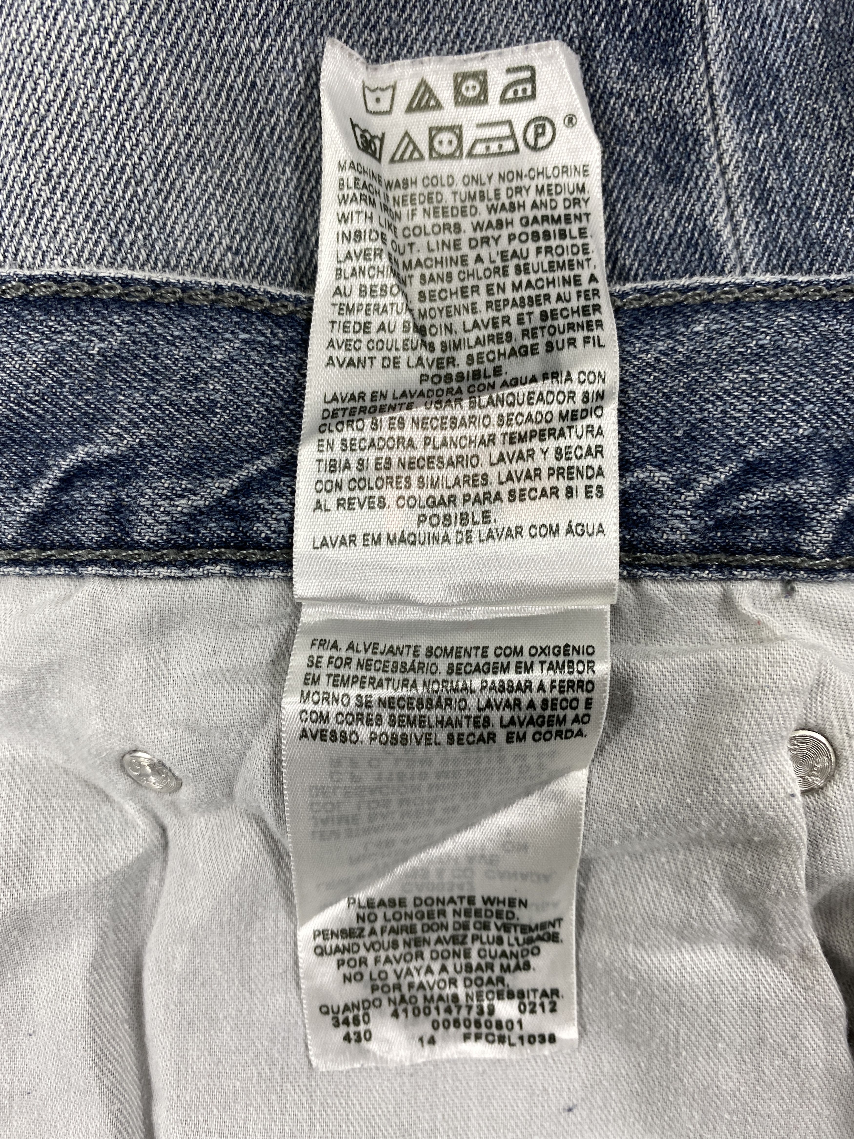 Faded Blue Vintage Levi's 505 Jeans 38x30 Denim JN1478